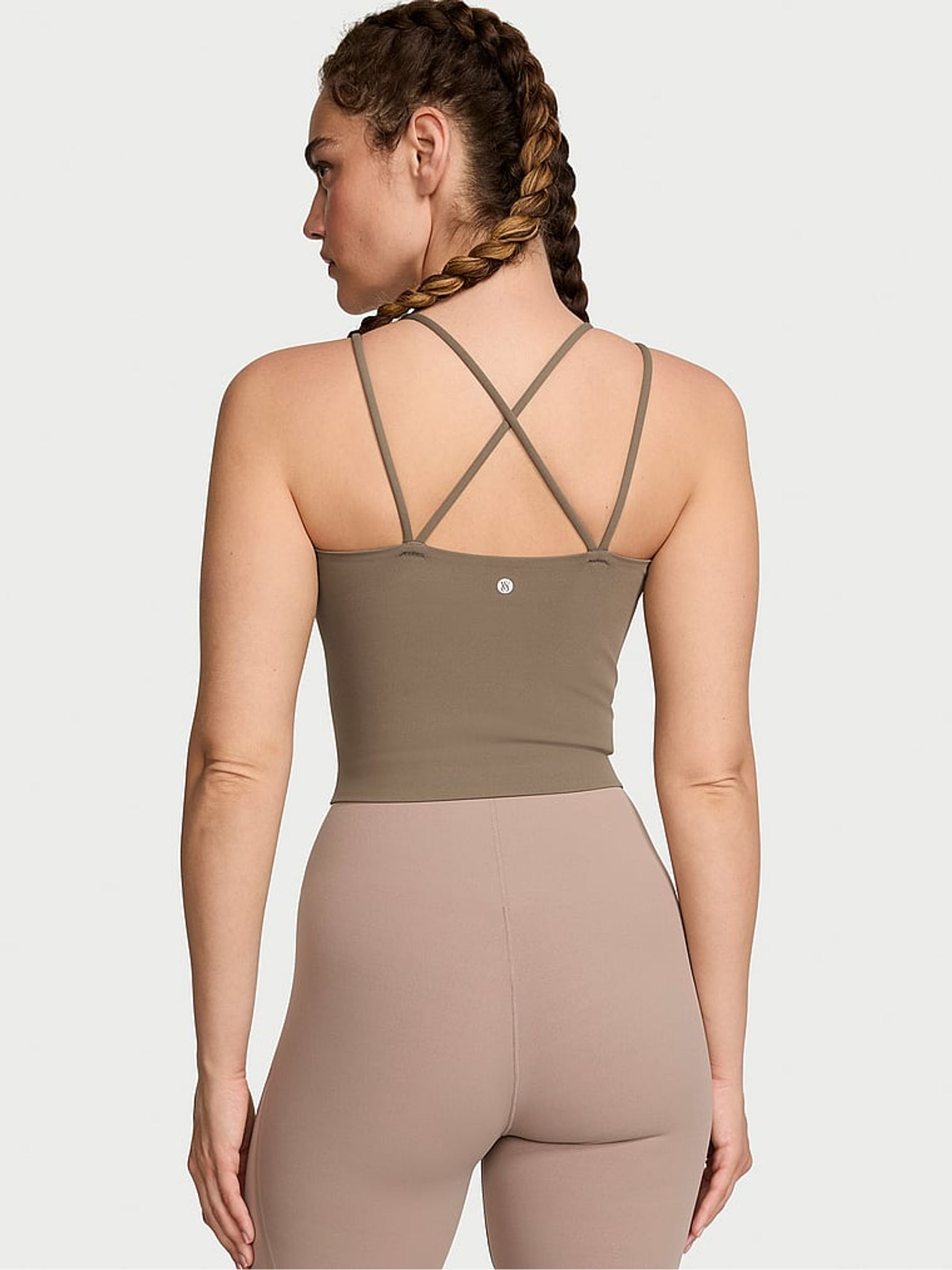 Terra Olive Green VS Elevate Corset Tank Top - Image 2 of 4
