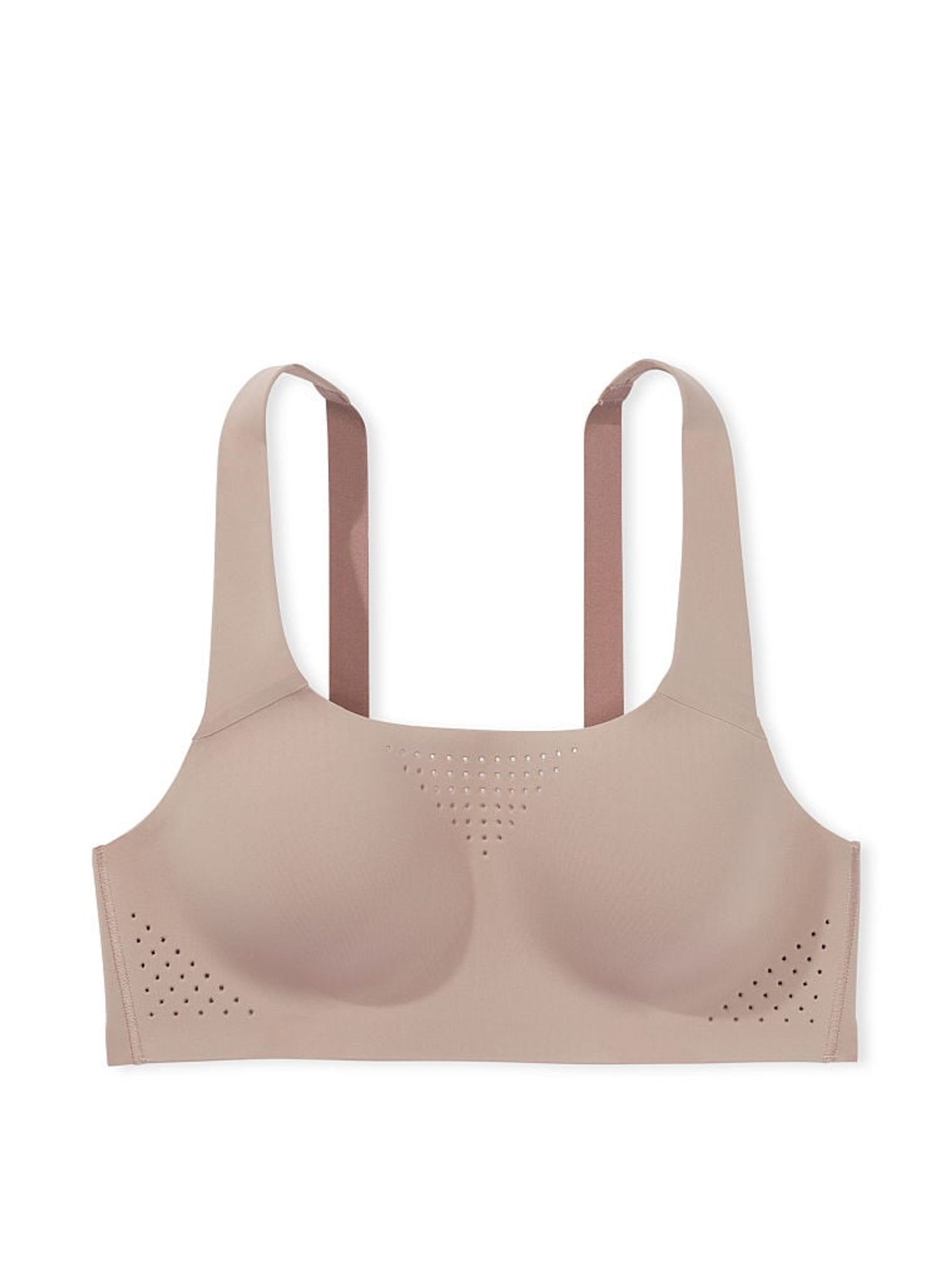 Candlelight Rose Pink Back Close Featherweight Max High Support Sports Bra - Image 3 of 5