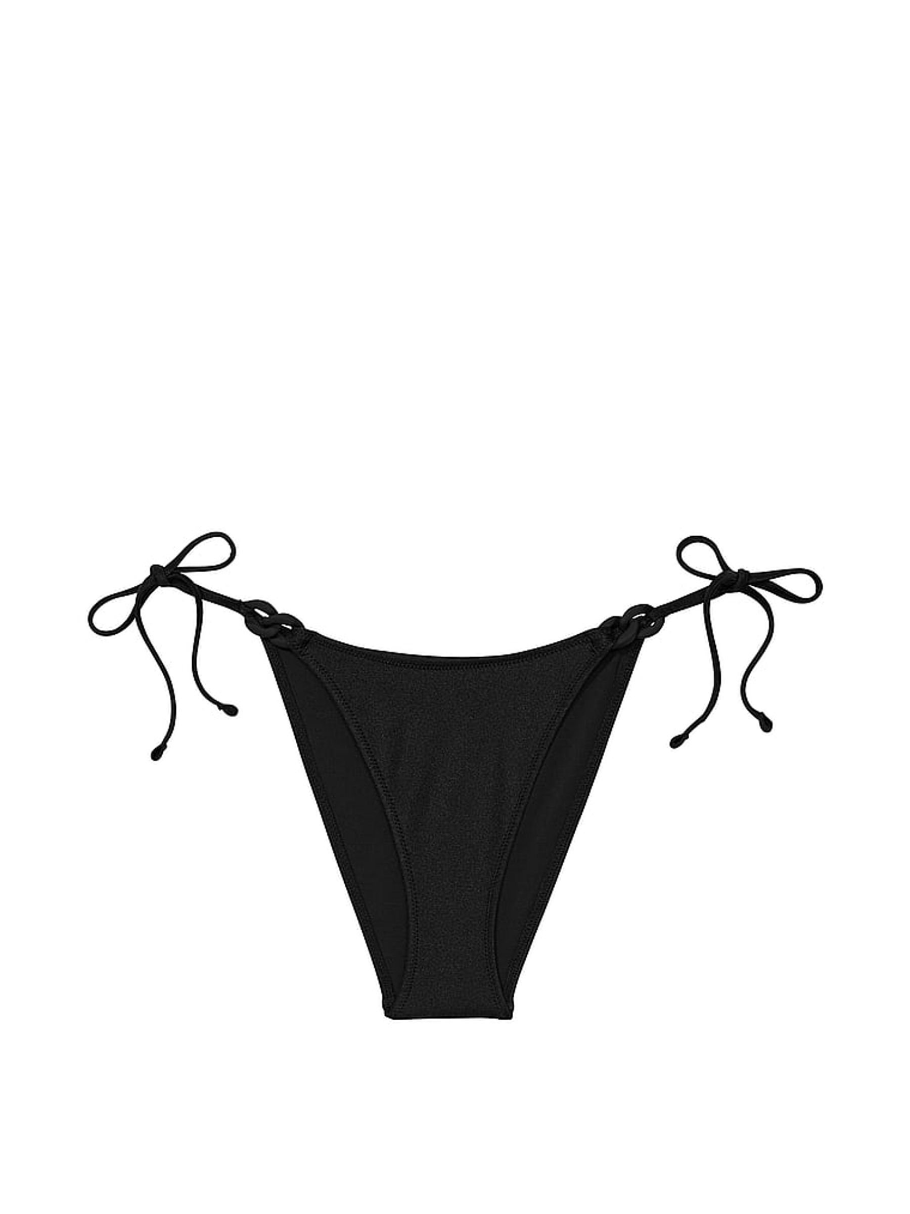 Nero Black Brazilian Swim Chain Bikini Bottom - Image 3 of 3