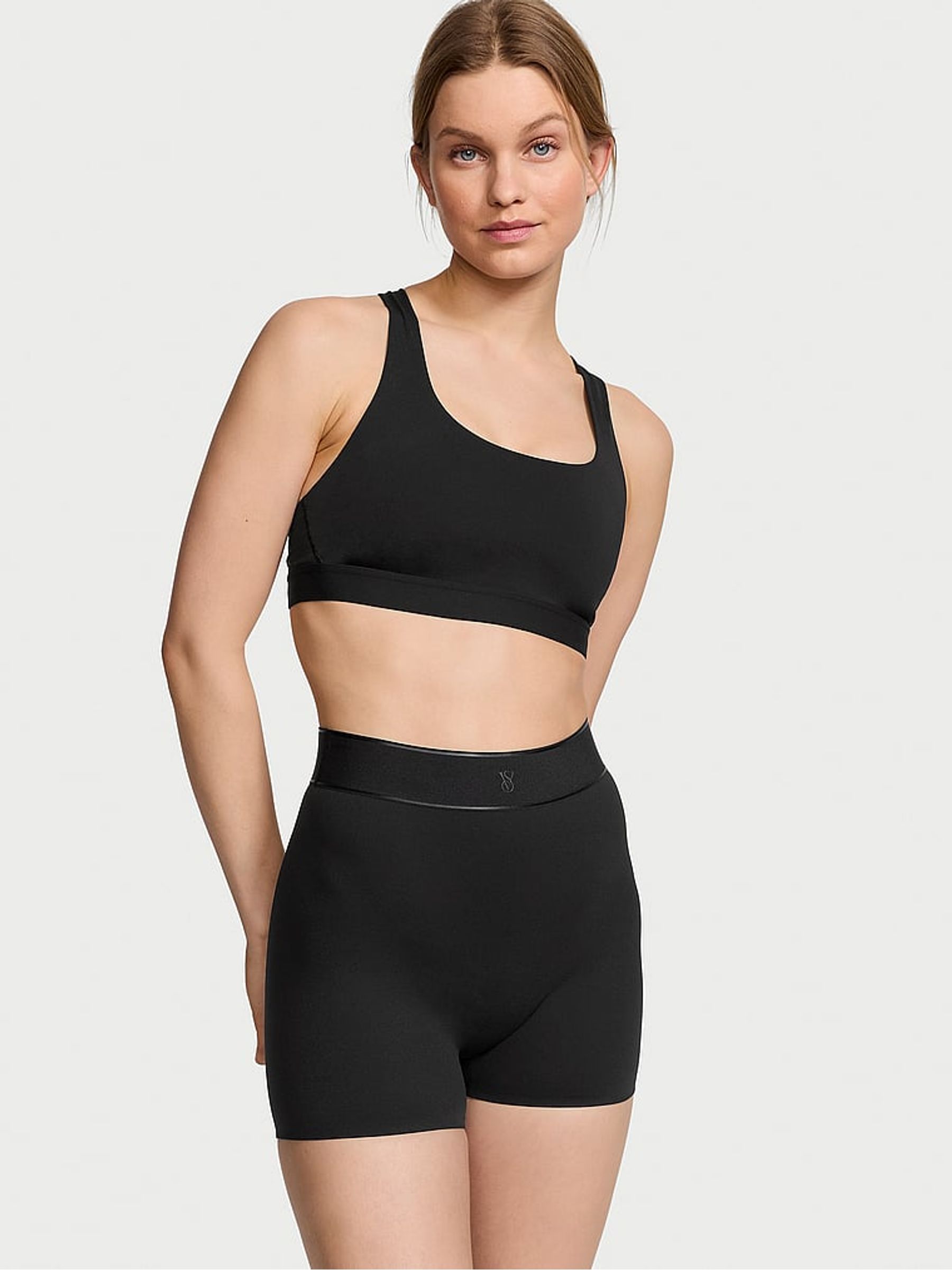 Pure Black VS Elevate 3'' Cycling Shorts - Image 1 of 3