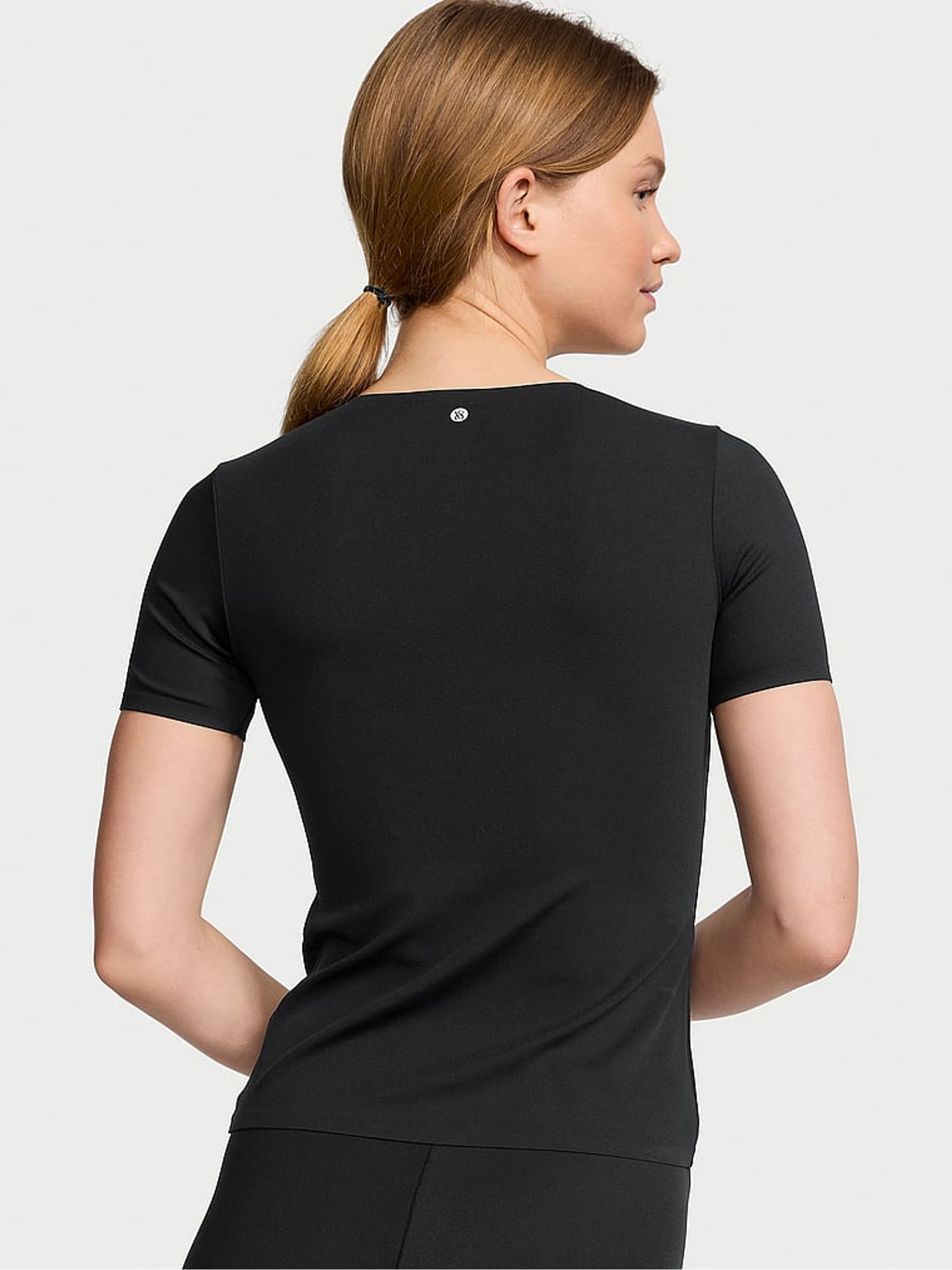 Pure Black Elevate™ Stretch T-Shirt - Image 2 of 3