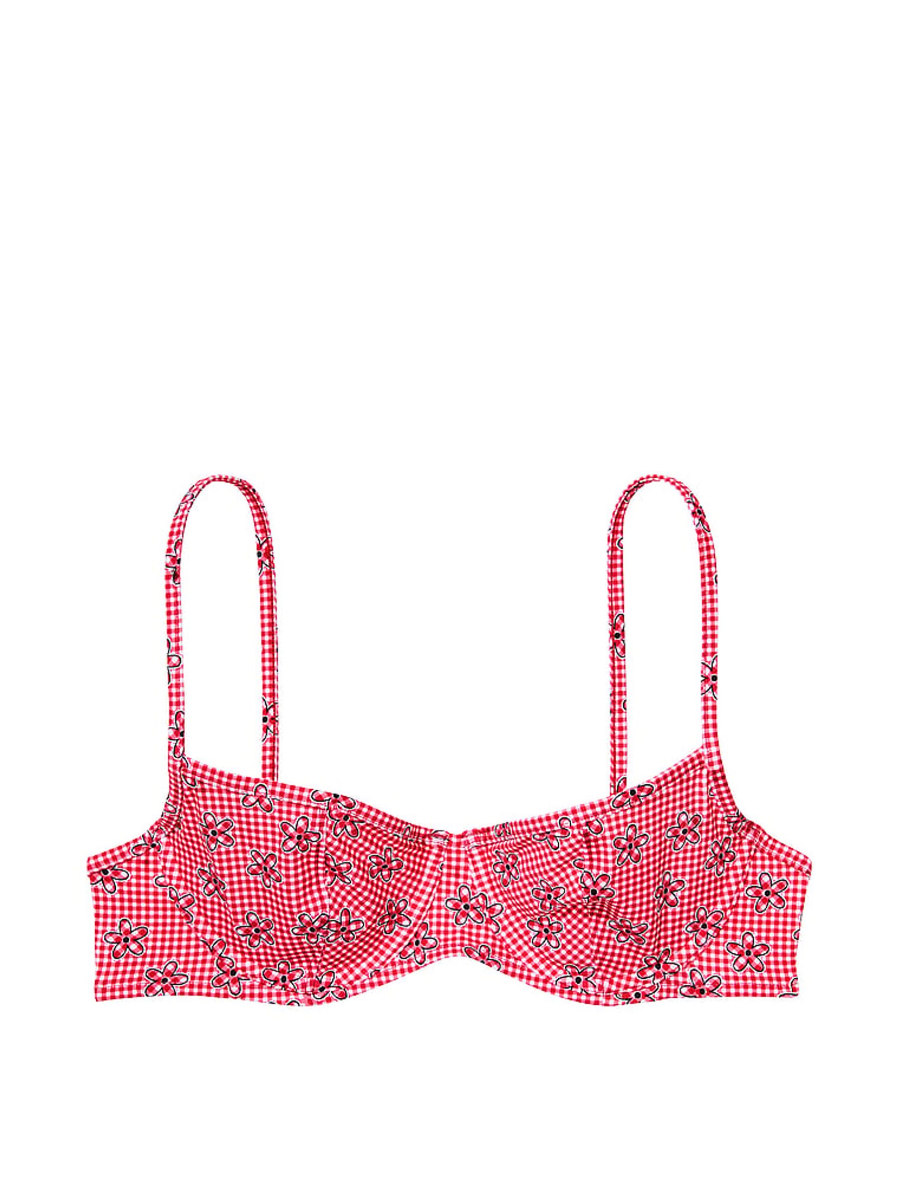 Ladybug Lane Red Frankies Bikinis Buttercup Scoop Bikini Top - Image 3 of 3