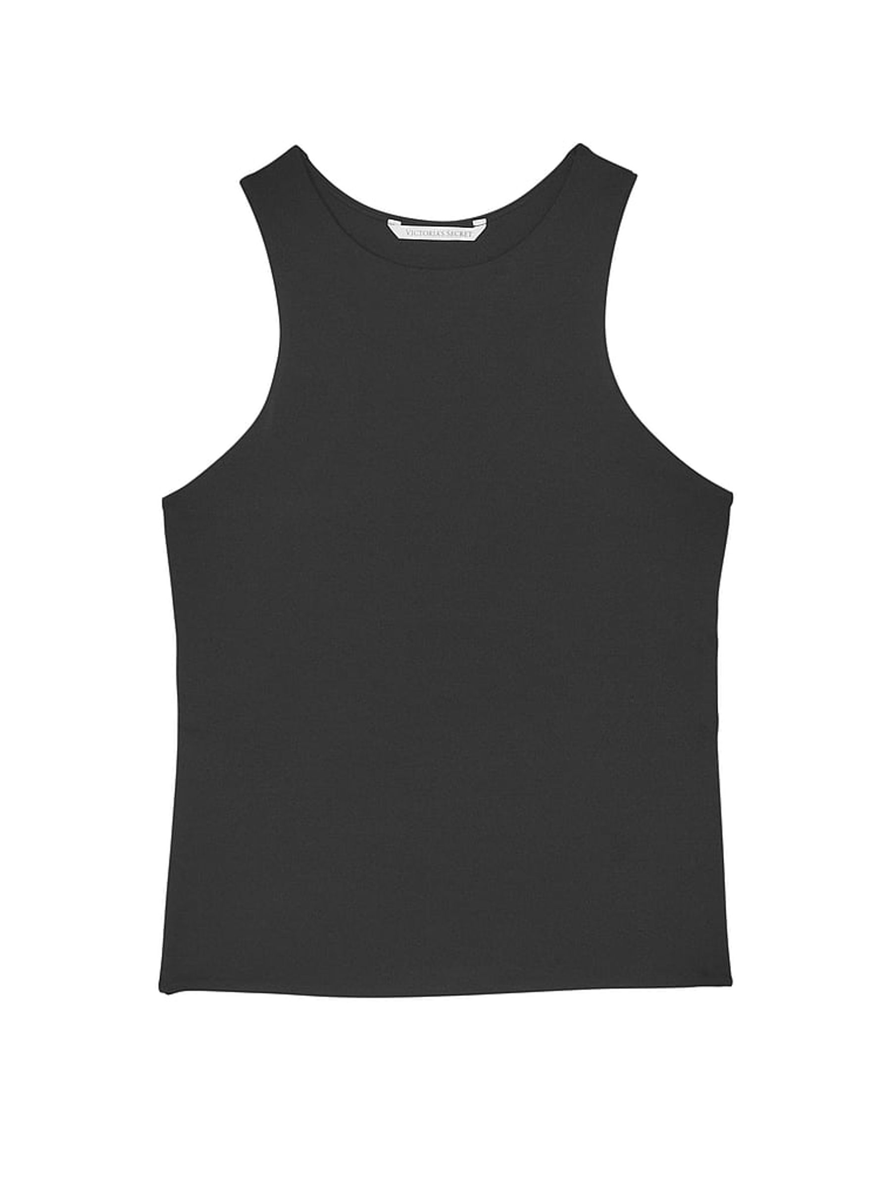 Pure Black Elevate™ High Neck Tank Top - Image 4 of 4