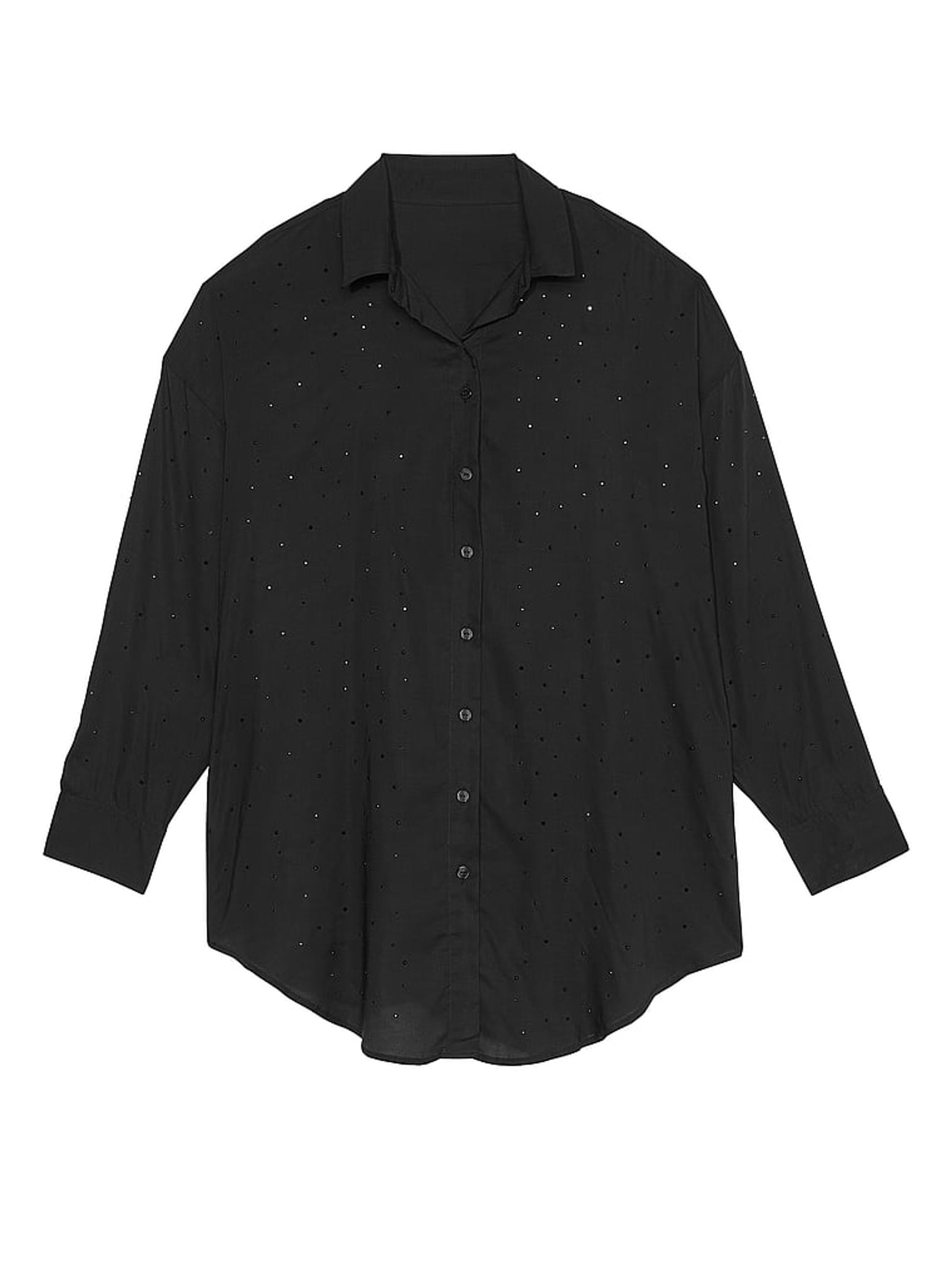 Black Diamante Rayon Coverups - Image 3 of 4