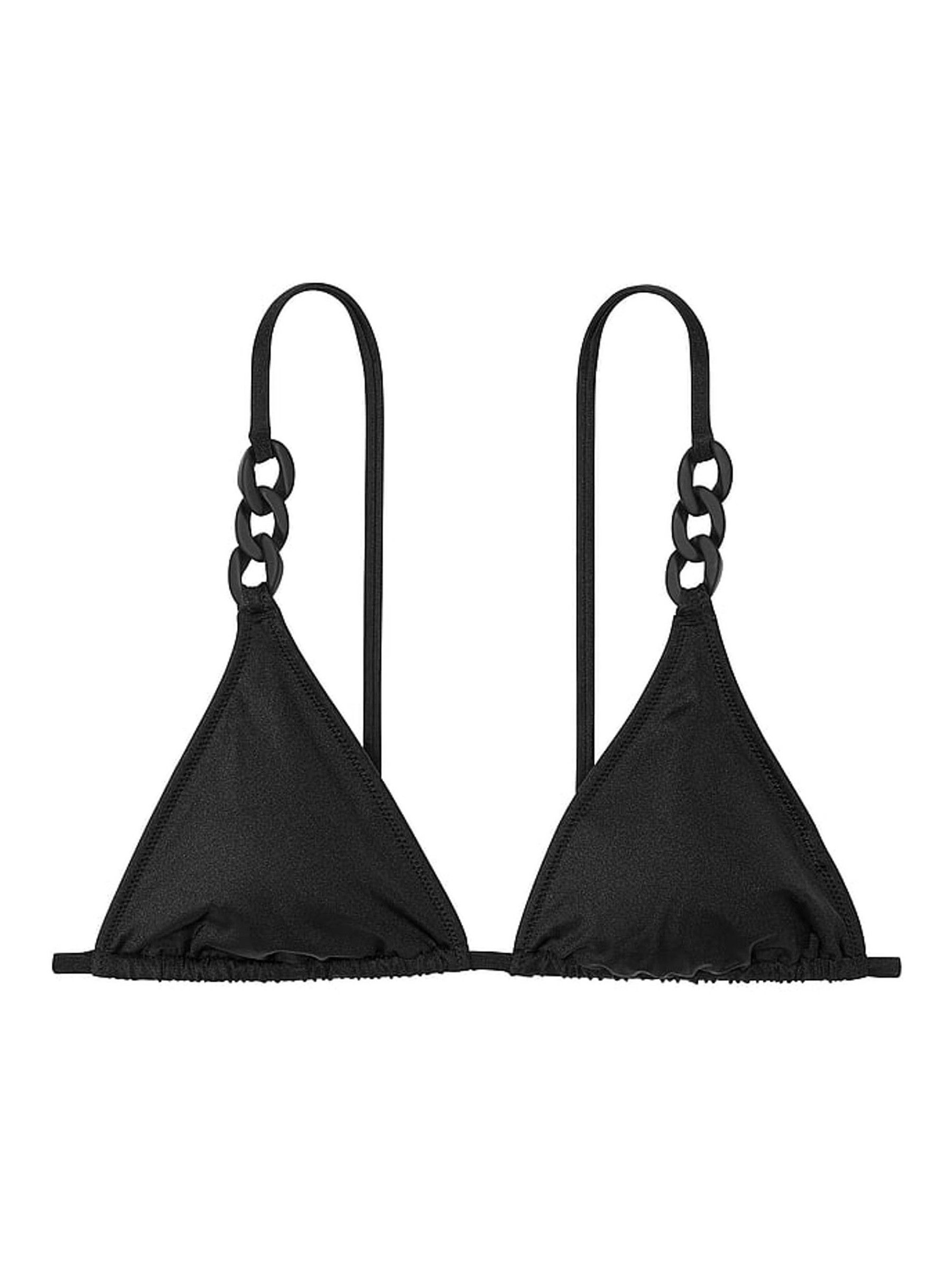 Nero Black Triangle Swim Chain Bikini Top - Image 3 of 3