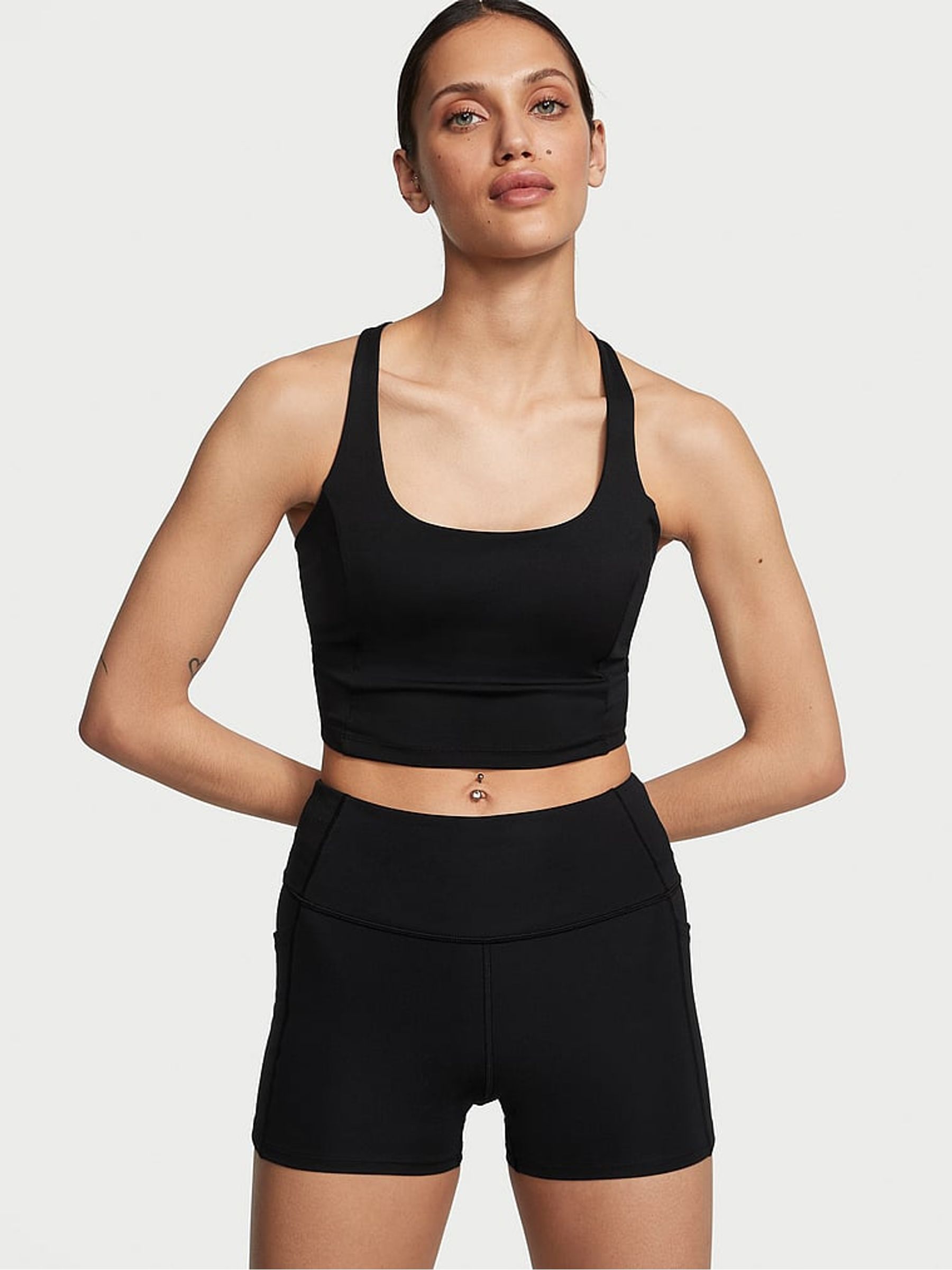 Black VS Essential 3" Cycling Shorts - Image 1 of 3