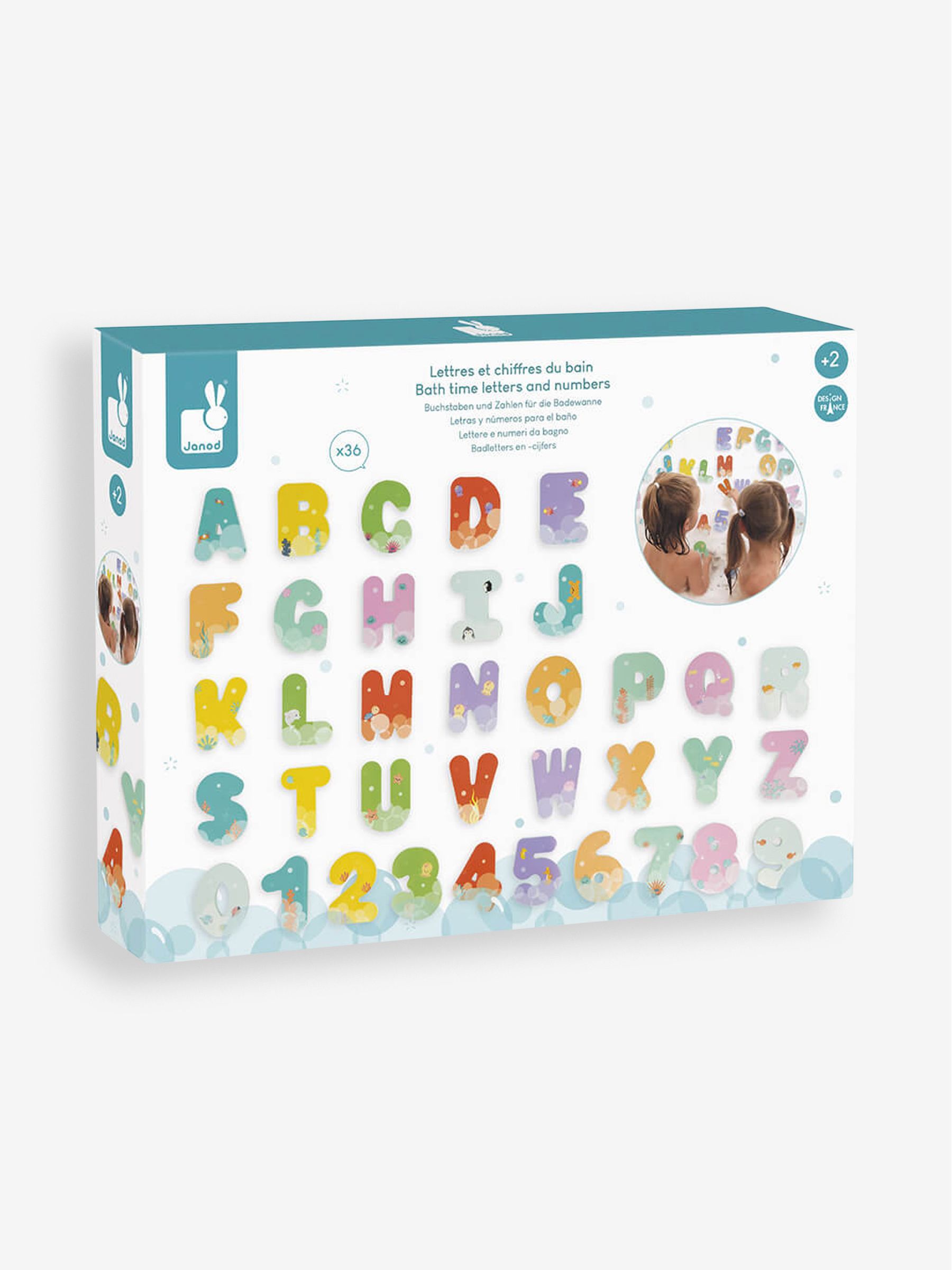 Bath Time Letters and Numbers - Image 1 of 4