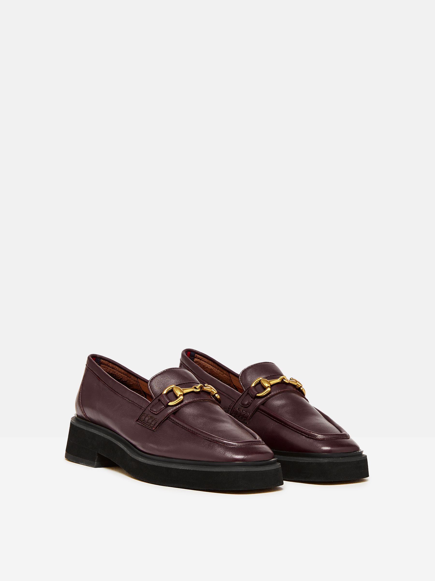 Marnie Burgundy Red Chunky Loafers - Image 2 of 5