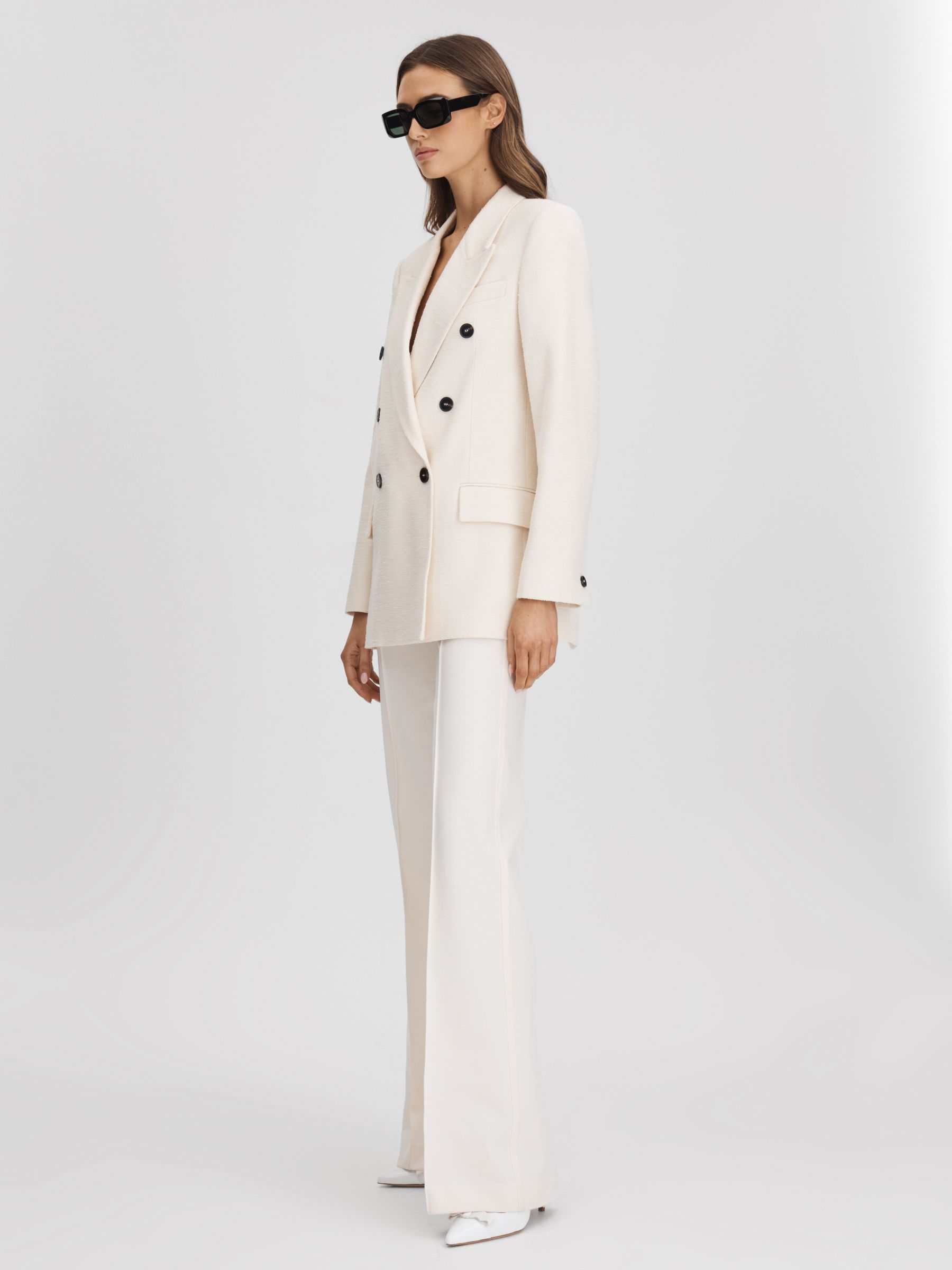 Camilla Elphick Slingback Heels in White - Image 2 of 5