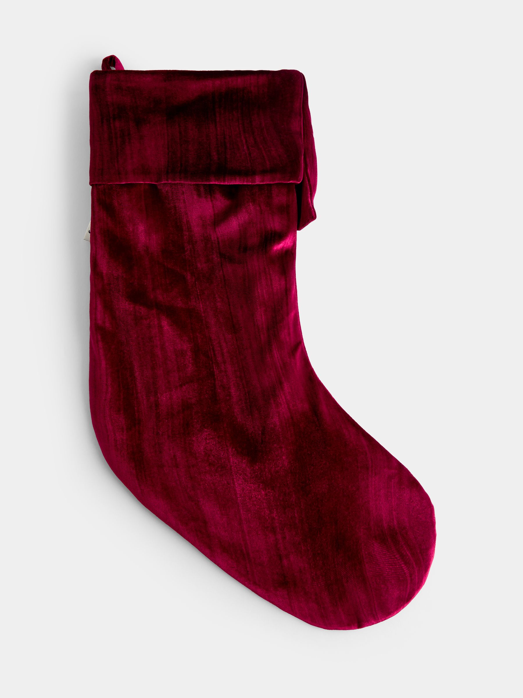Red Velvet Christmas Stockings & Sacks - Image 2 of 4 Red Velvet Christmas Stockings & Sacks - Image 2 of 4