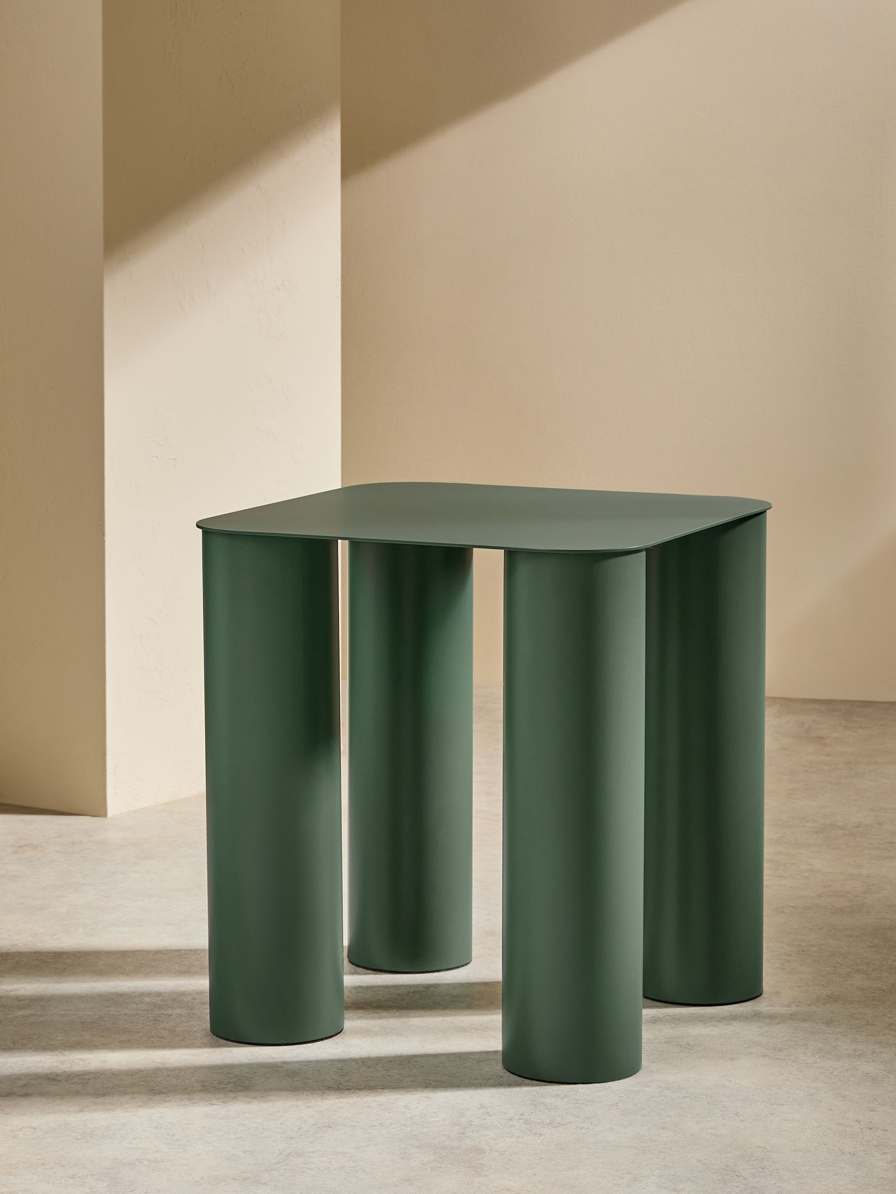 Otis Side Table in Dark Green - Image 2 of 3