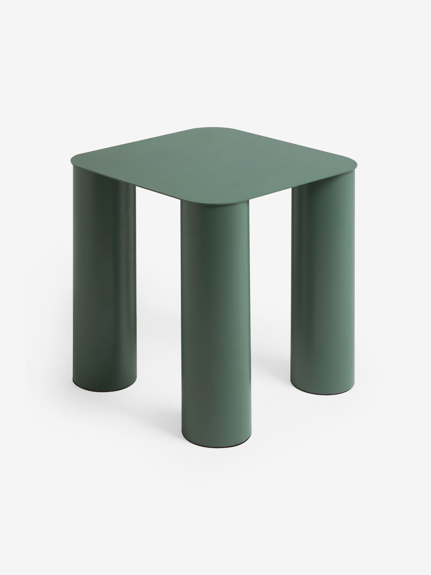 Otis Side Table in Dark Green - Image 4 of 5