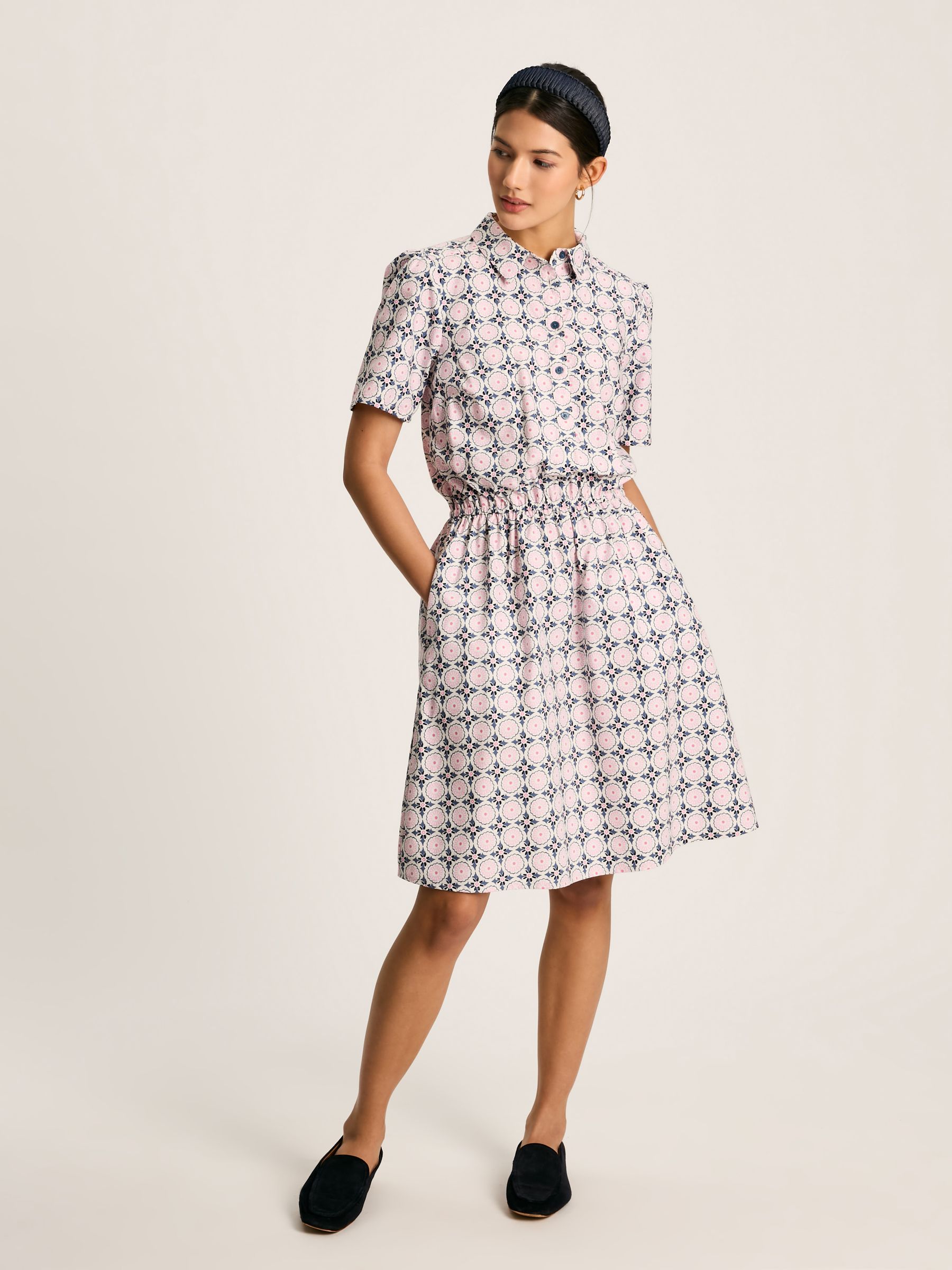 Opal Pink & Blue Printed Tennis Dress - Image 3 of 7