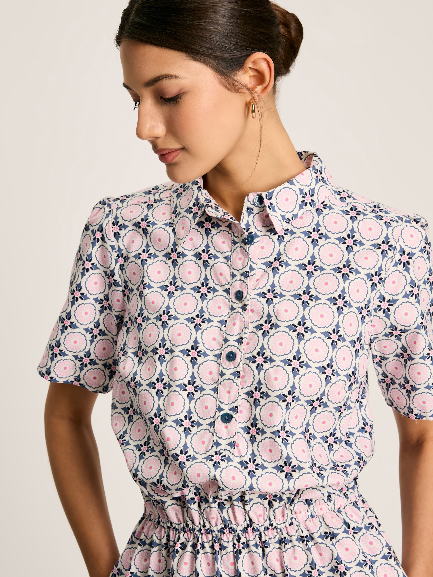 Opal Pink & Blue Printed Tennis Dress - Image 4 of 7