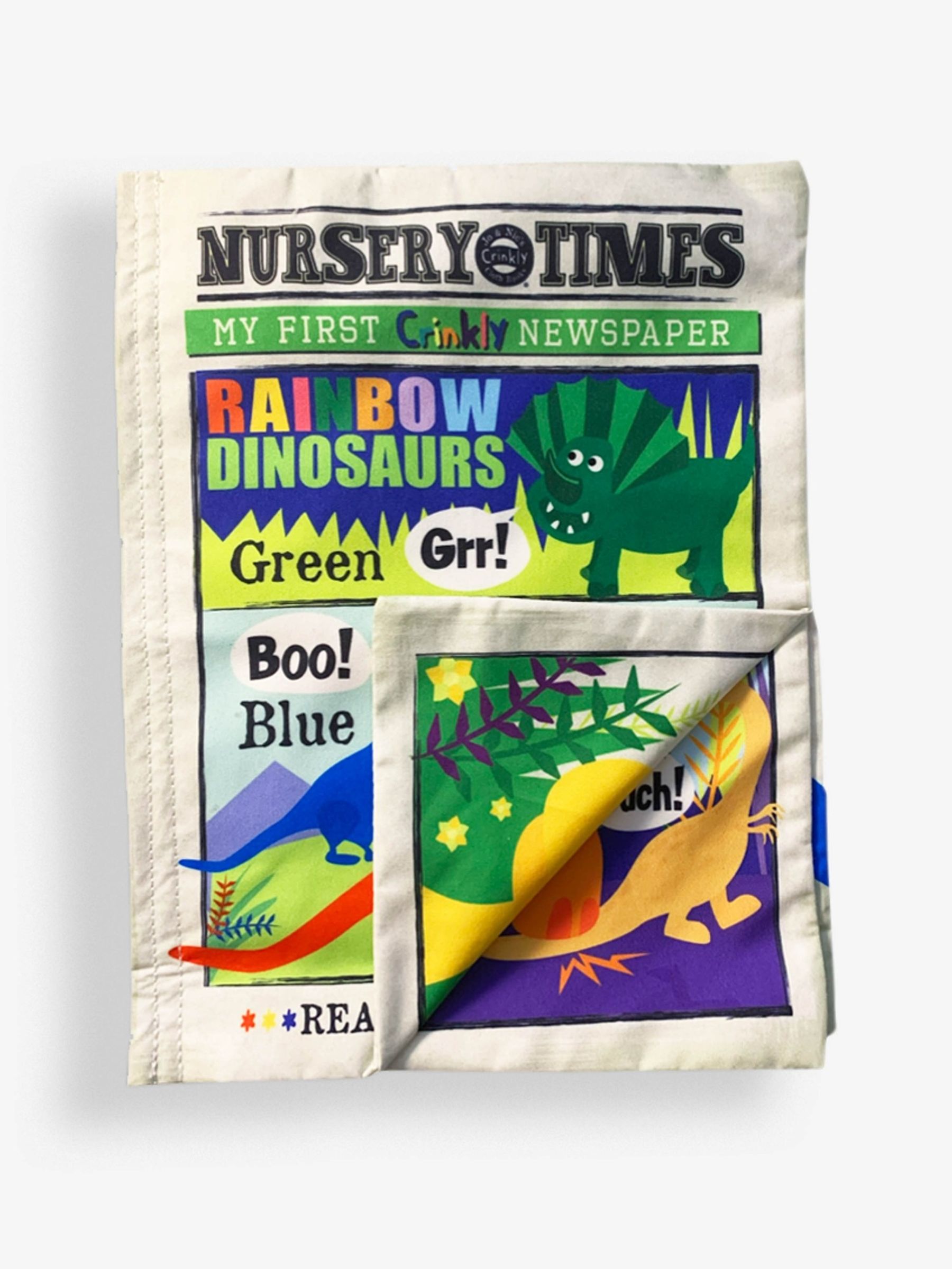 Jo and Nic’s Crinkly Newspaper Rainbow Dinosaurs - Image 1 of 1