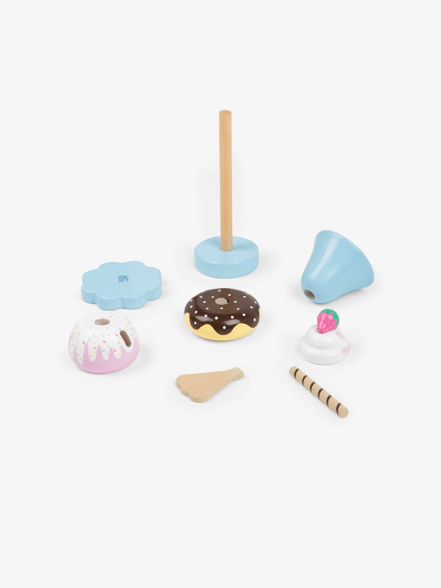 Wooden Ice Cream Stacking Toy - Image 2 of 5