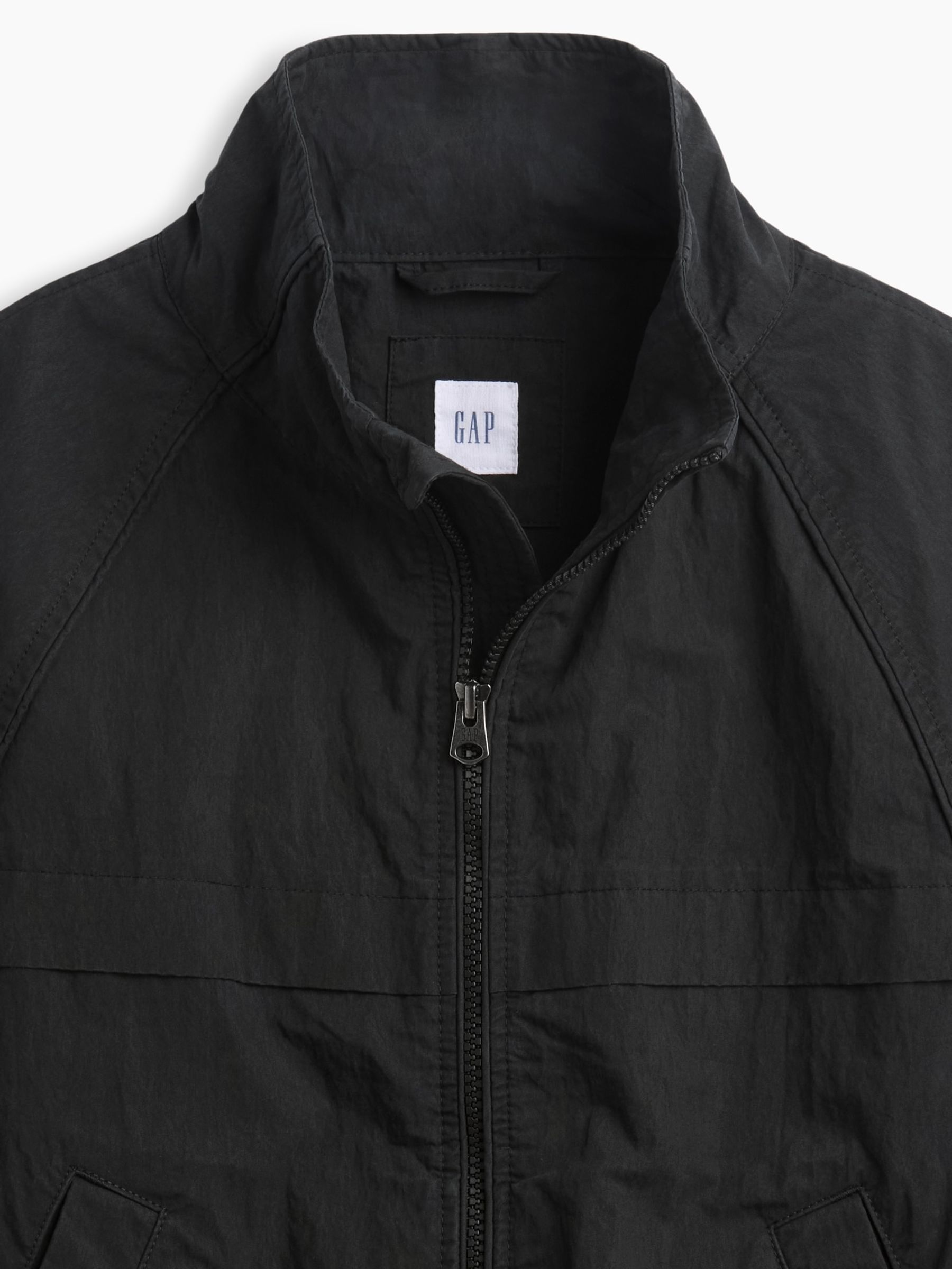 Black Relaxed Track Jacket - Image 5 of 5