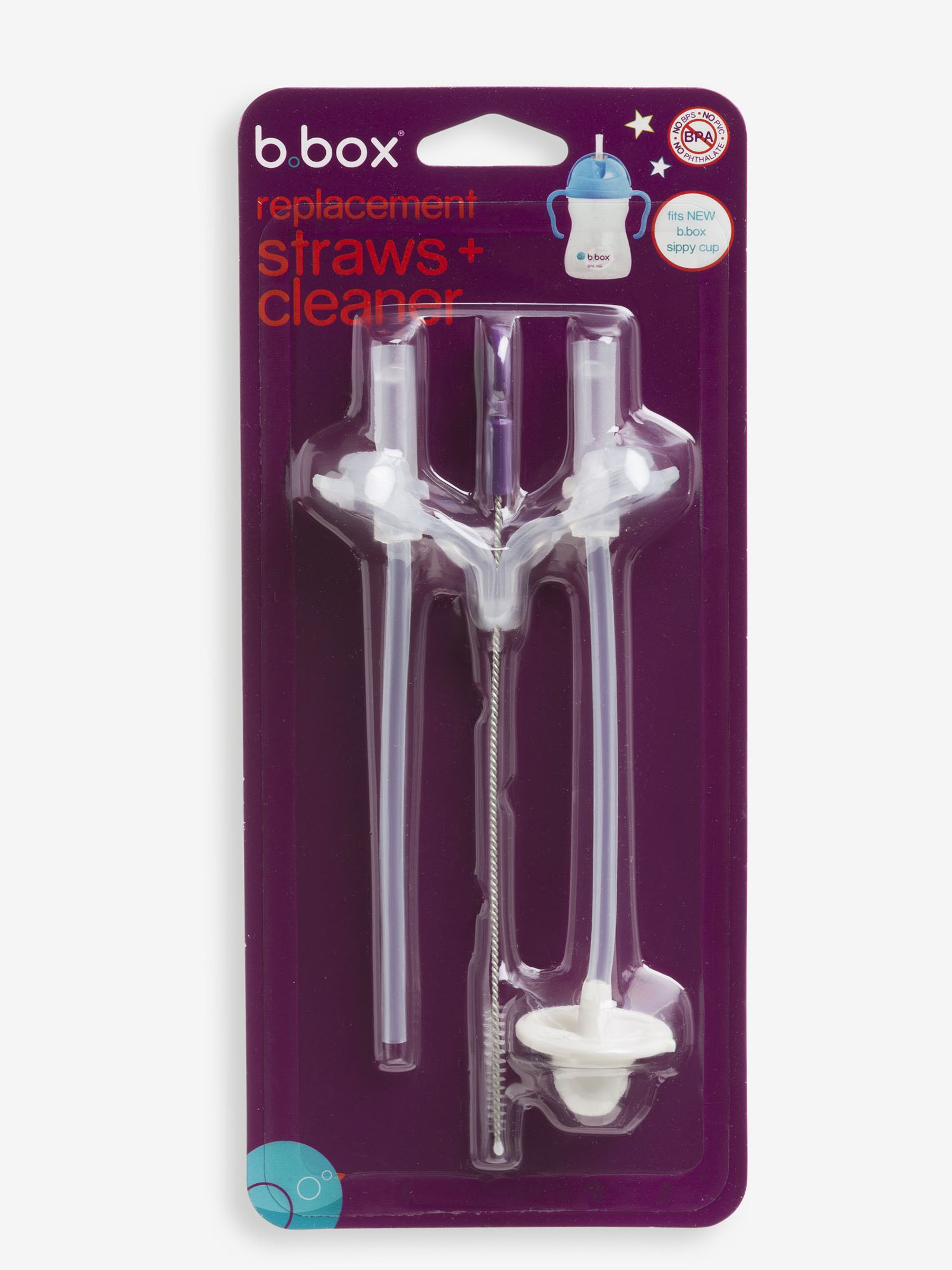 b.box Sippy Cup Replacement Straw & Cleaner - Image 1 of 6