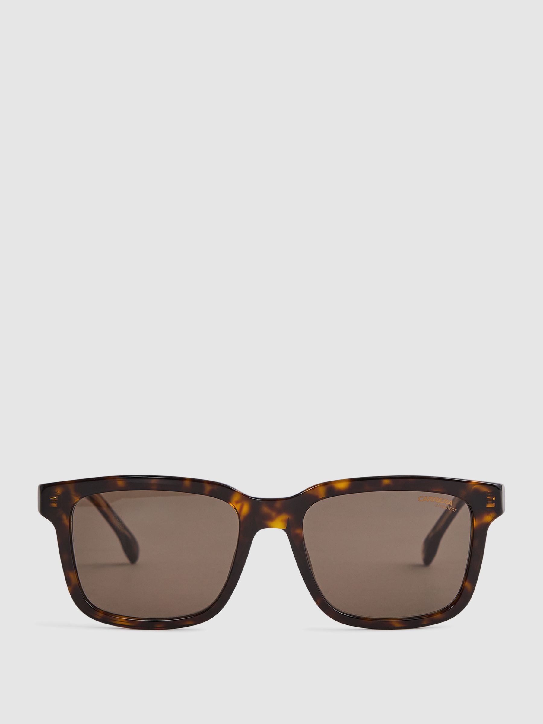 Carrera Eyewear Square Tortoiseshell Sunglasses in Brown - Image 1 of 4