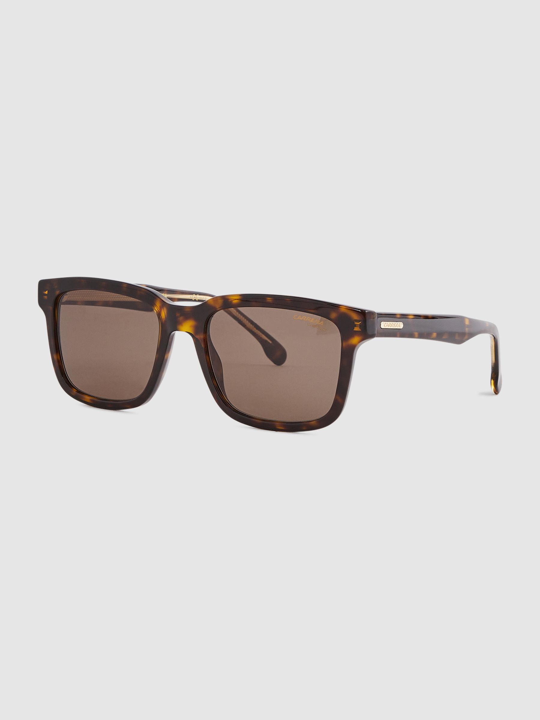 Carrera Eyewear Square Tortoiseshell Sunglasses in Brown - Image 3 of 4
