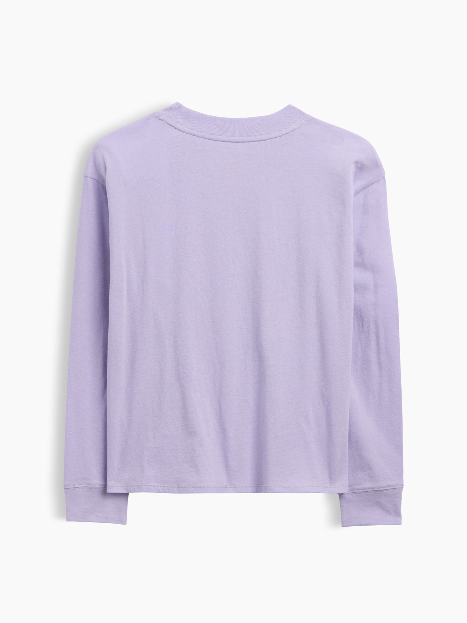 Purple Disney Lilo and Stitch Oversized Graphic T-Shirt - Image 2 of 3 Purple Disney Lilo and Stitch Oversized Graphic T-Shirt - Image 2 of 3