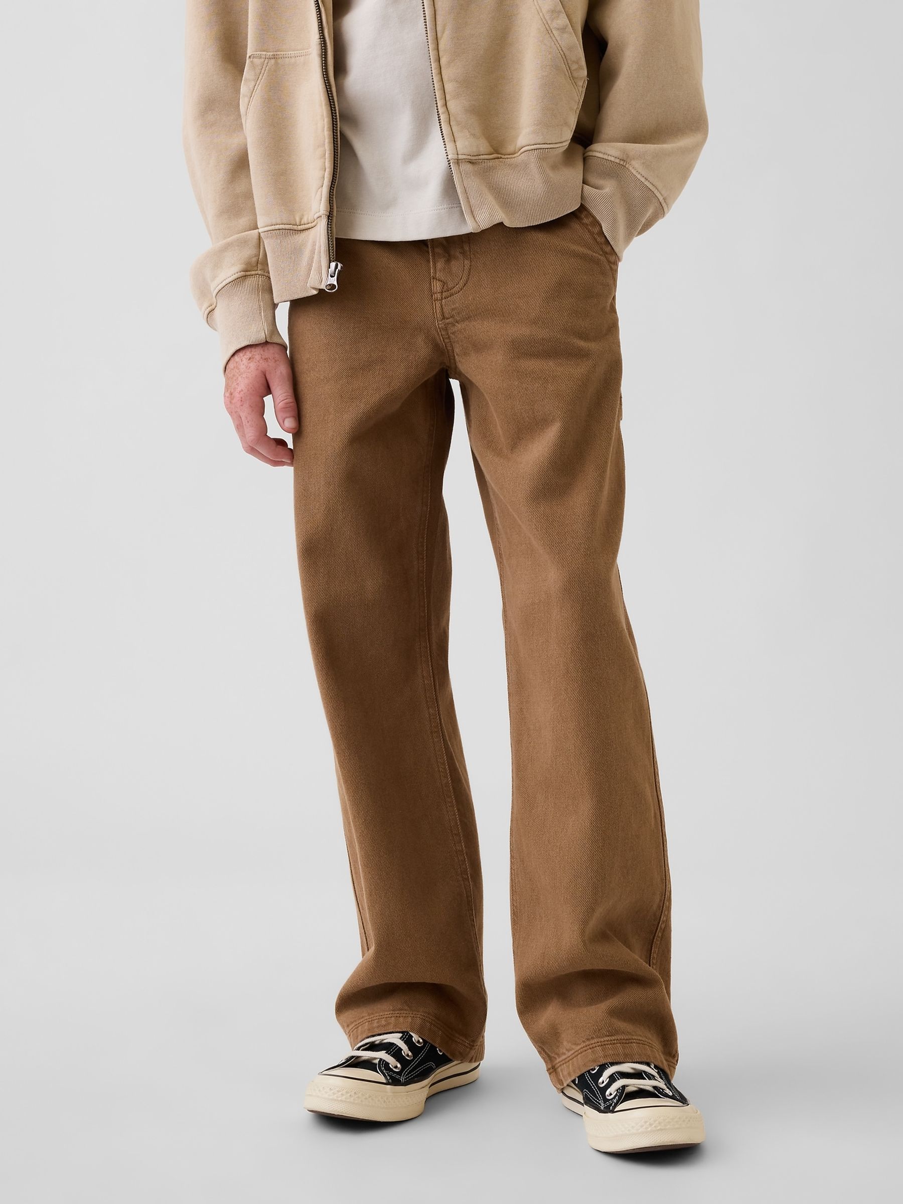 Brown 90's Loose Jeans - Image 1 of 4
