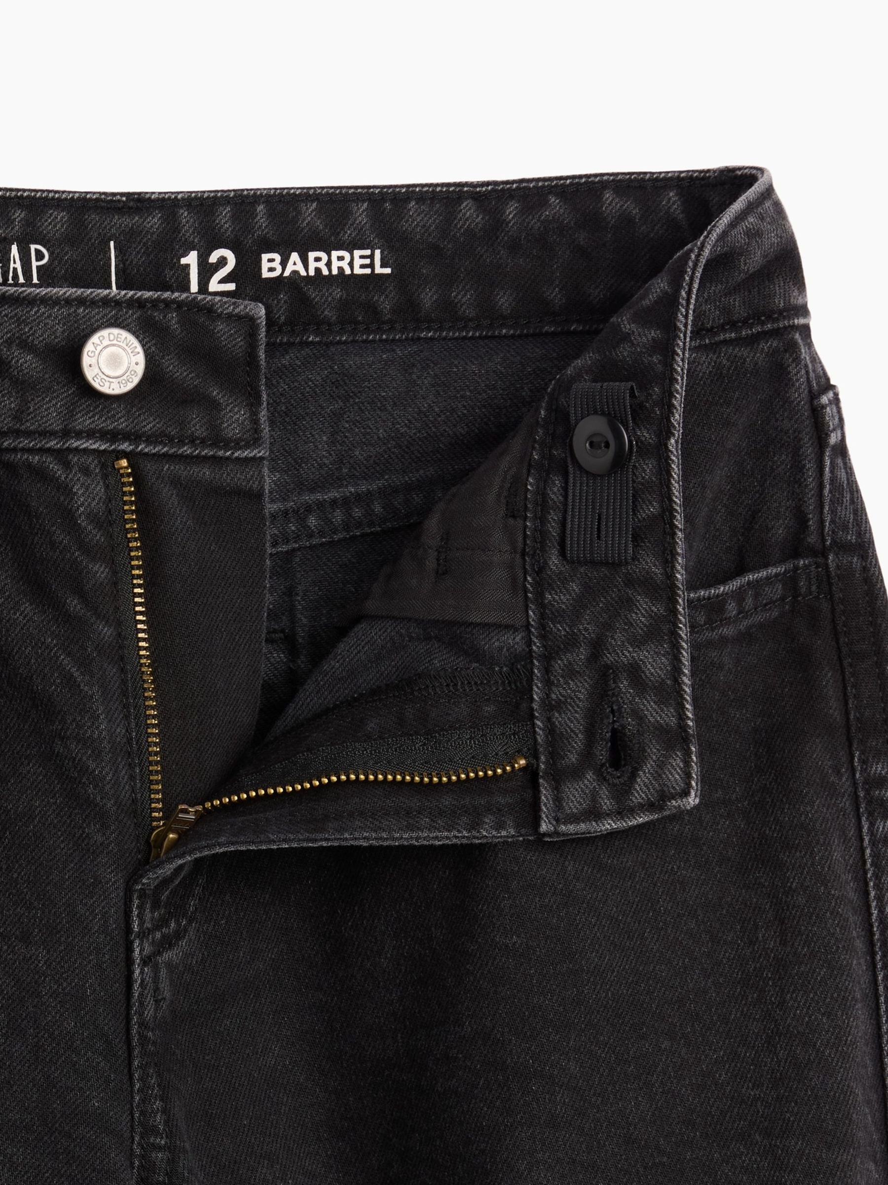 Black Barrel Cargo Jeans - Image 5 of 5 Black Barrel Cargo Jeans - Image 5 of 5