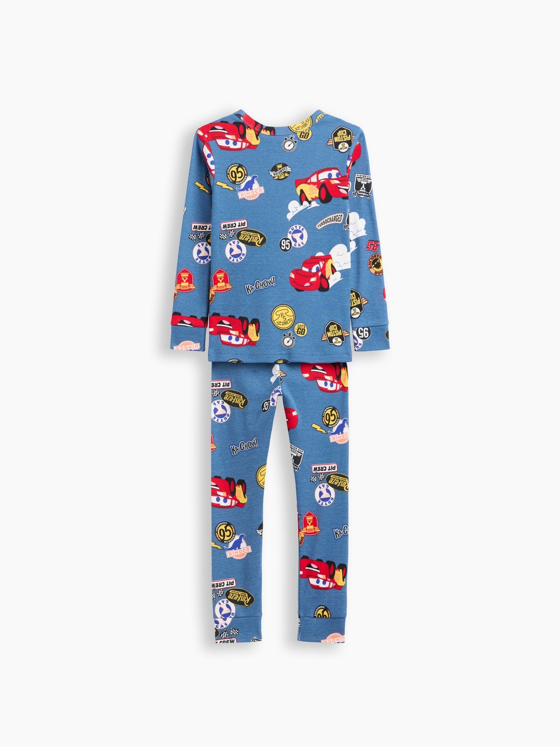 Blue Disney Cars Print Pyjamas Set - Image 2 of 3