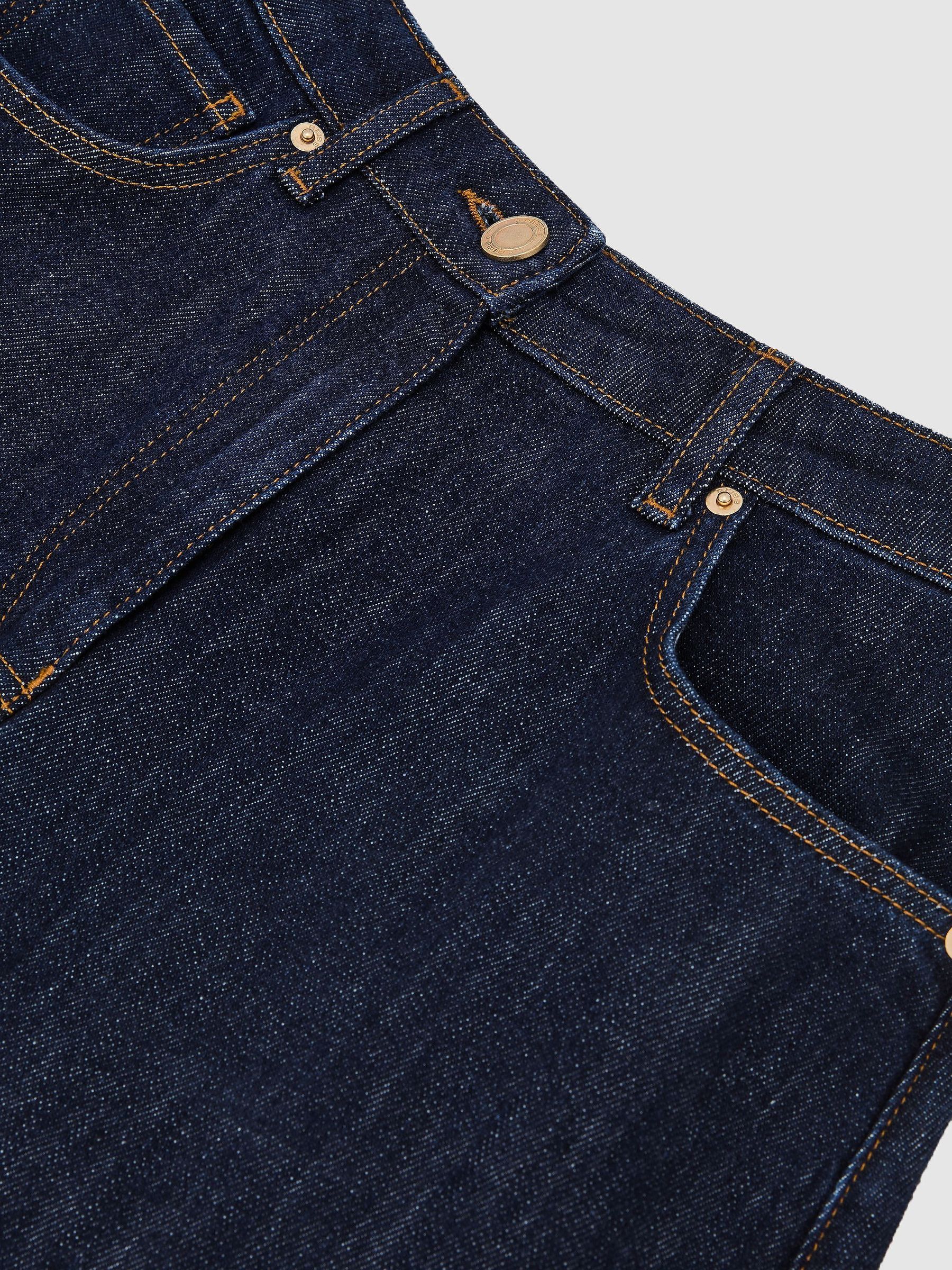 Barrel-Leg Jeans in Dark Blue - Image 9 of 9