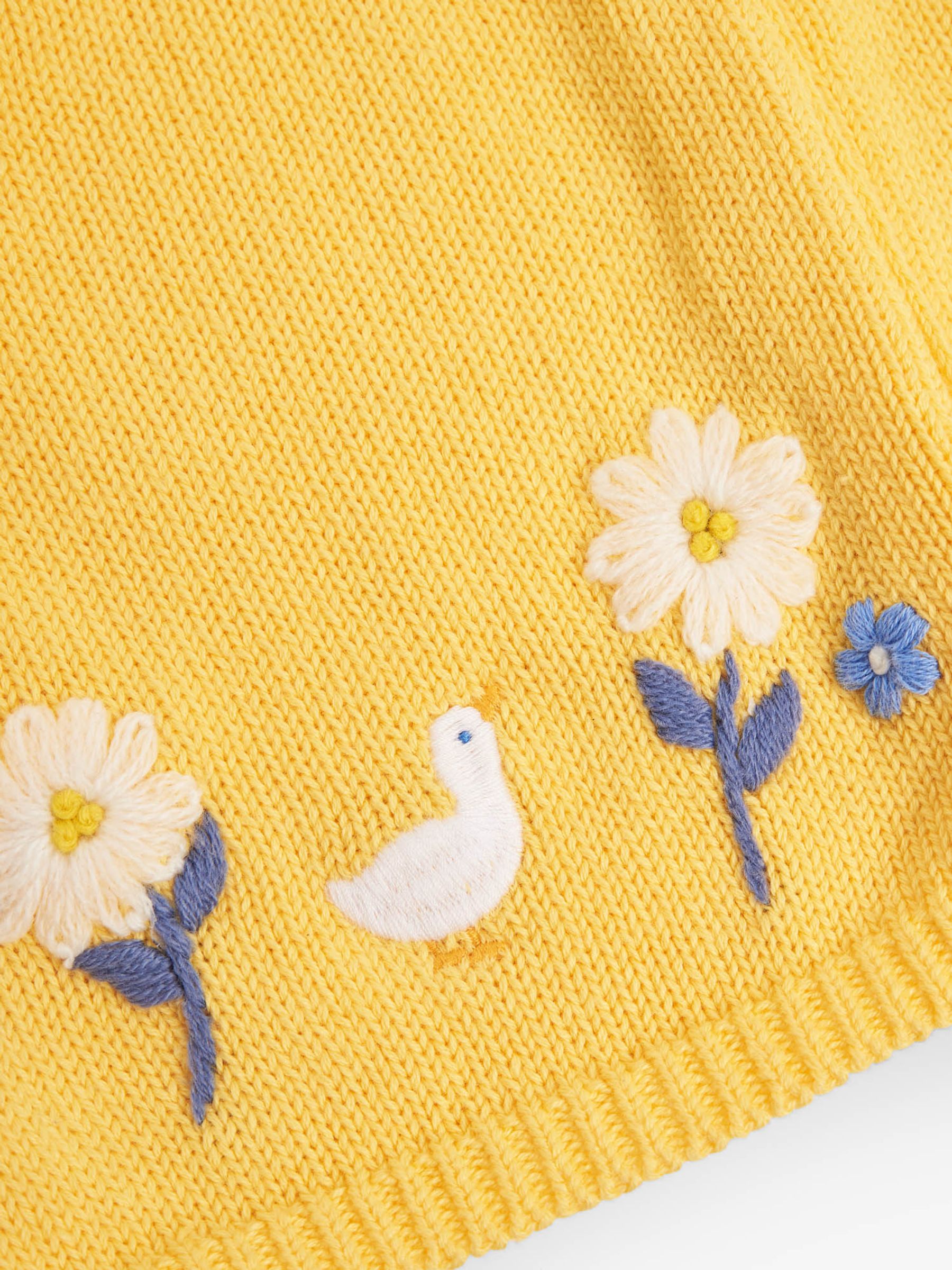 Lemon Girls' Lemon Yellow Duck Cardigan - Image 3 of 5