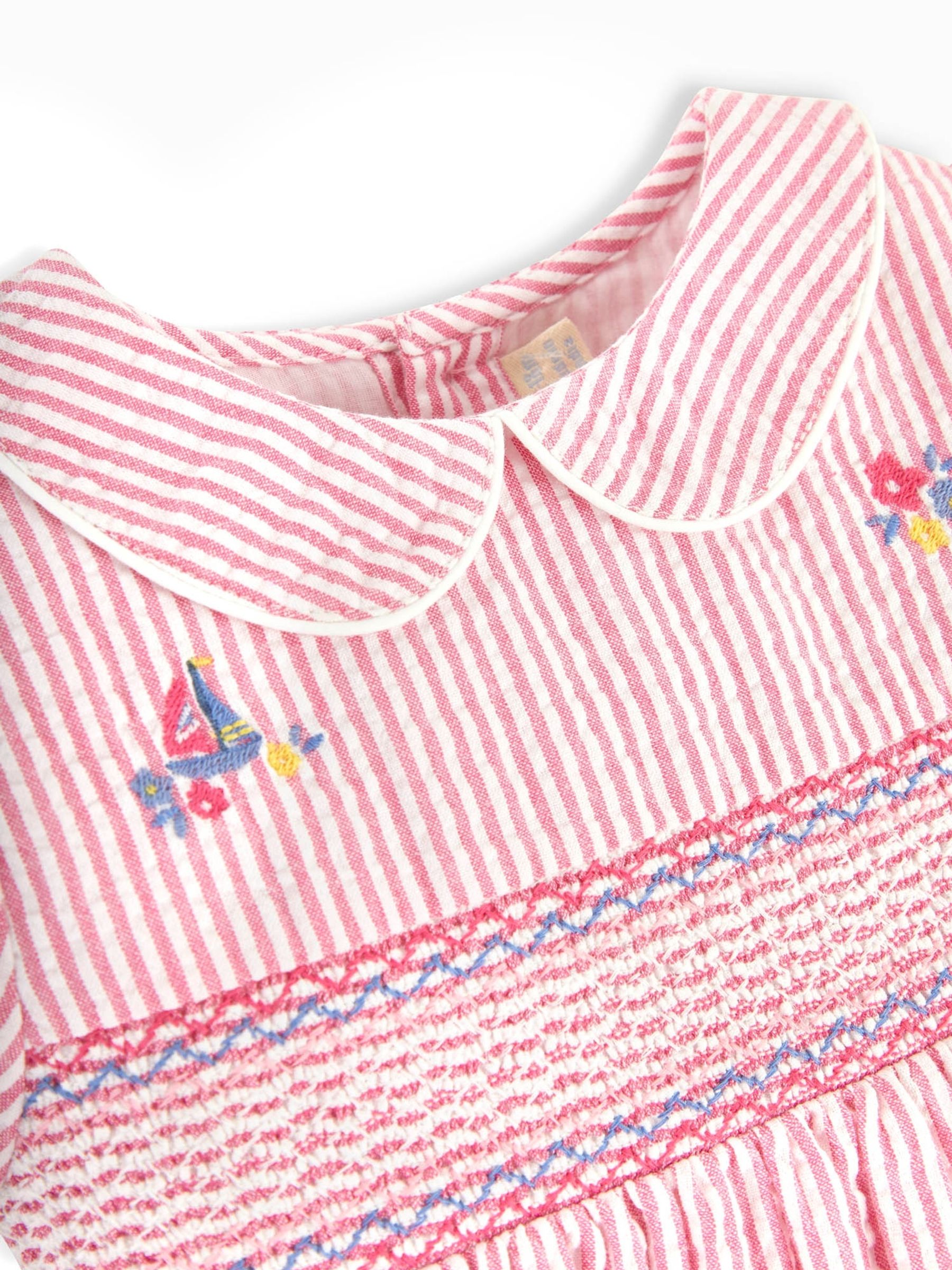Pink Sail Boat Smocked Dress - Image 4 of 4