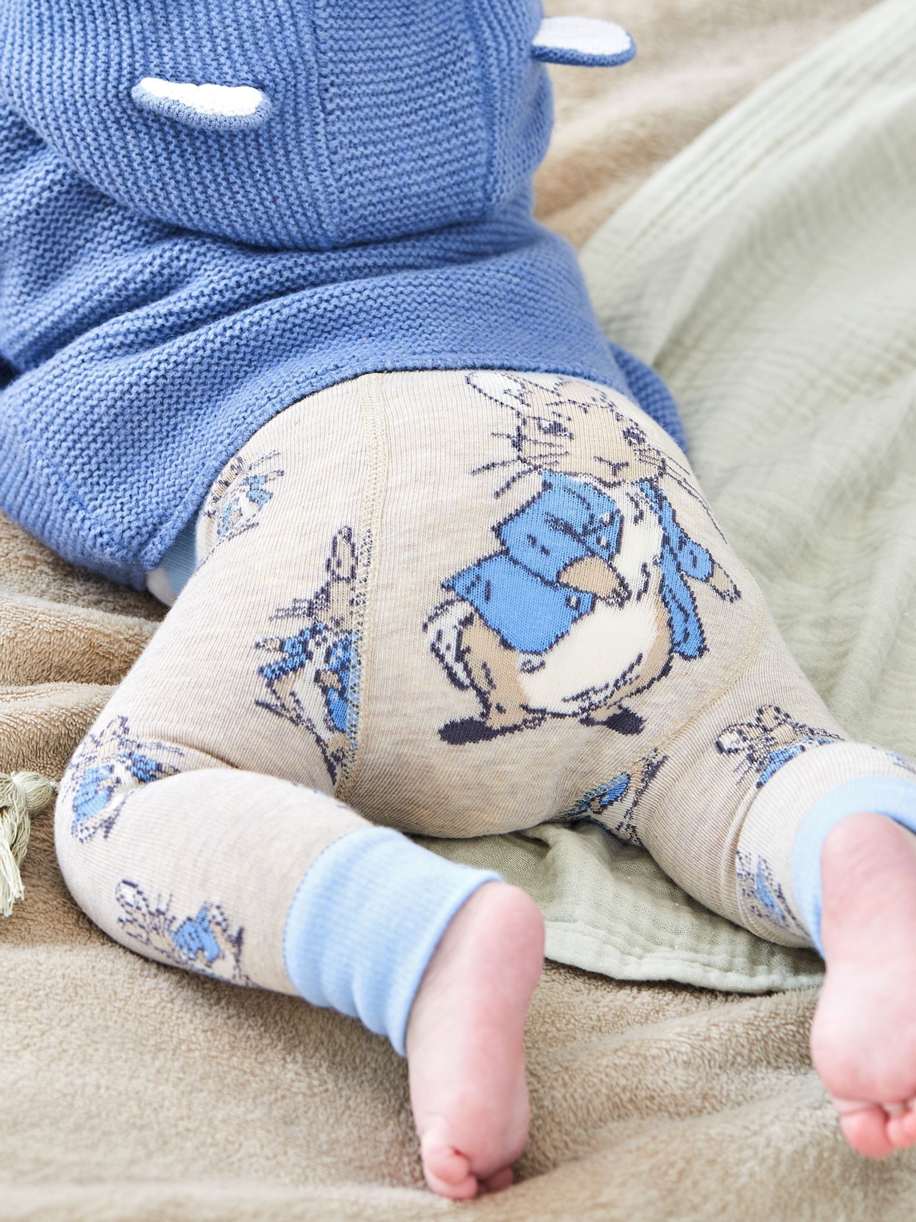 Blue Peter Rabbit Leggings | JoJo Maman Bébé USA