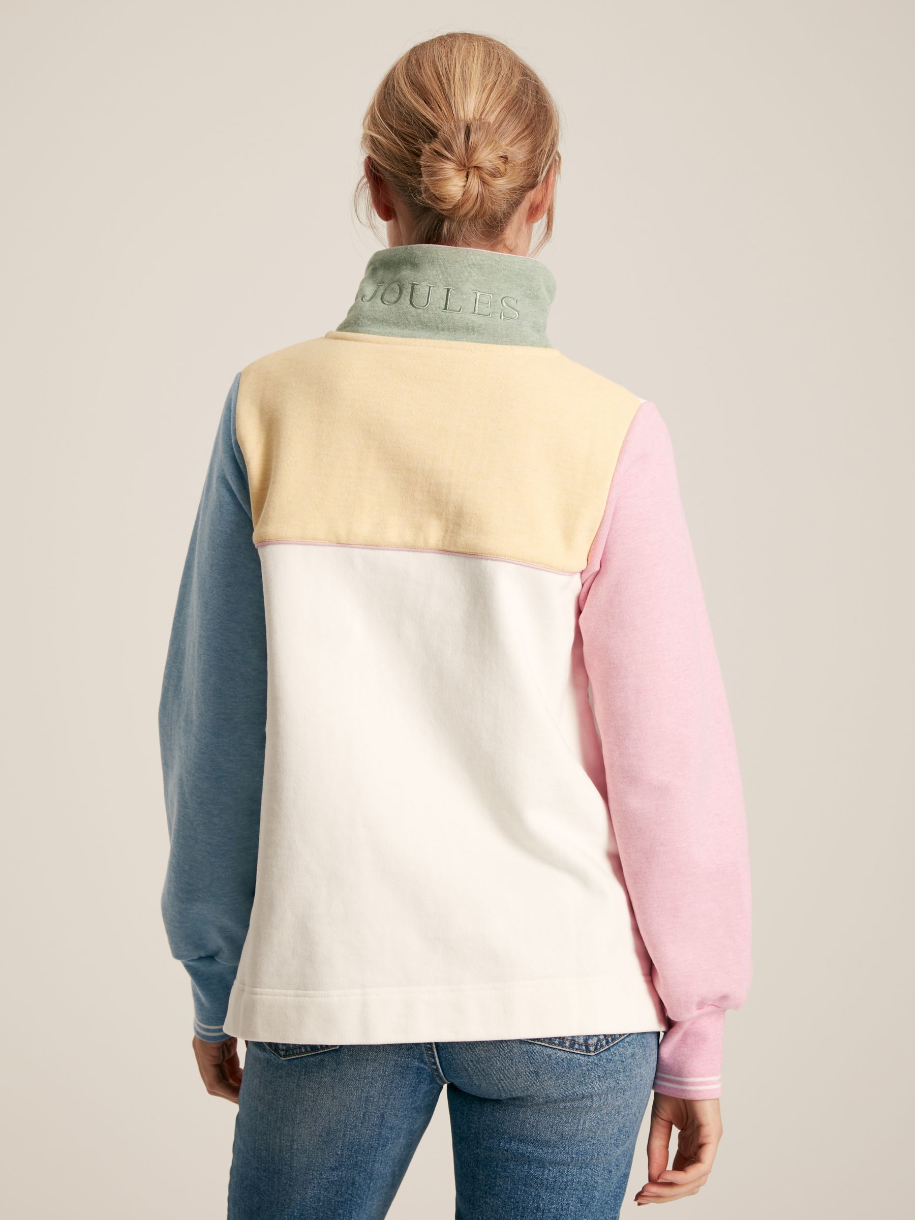 Burnham Multi Funnel Neck Quarter Zip Sweatshirt - Image 2 of 9