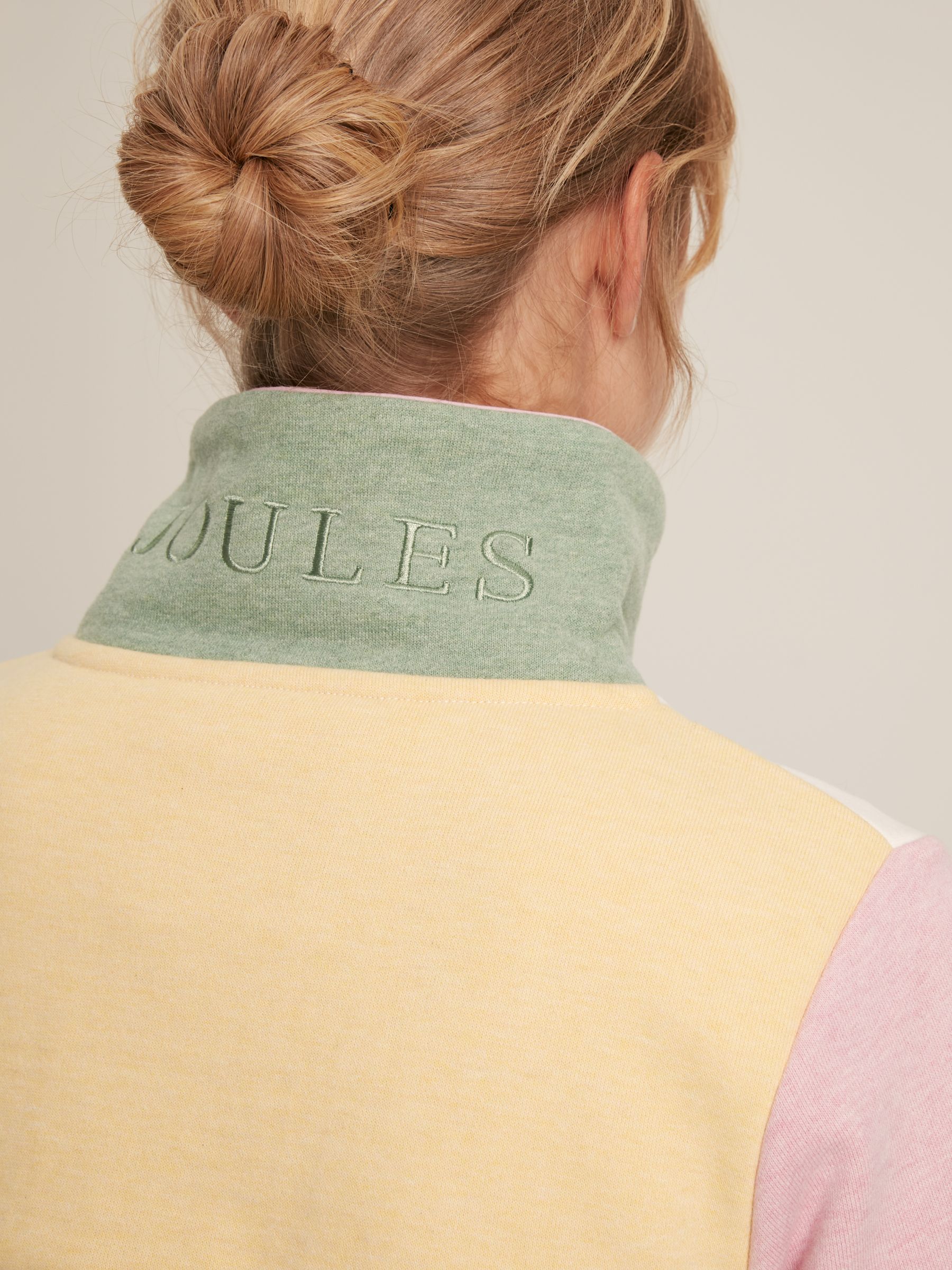 Burnham Multi Funnel Neck Quarter Zip Sweatshirt - Image 5 of 9