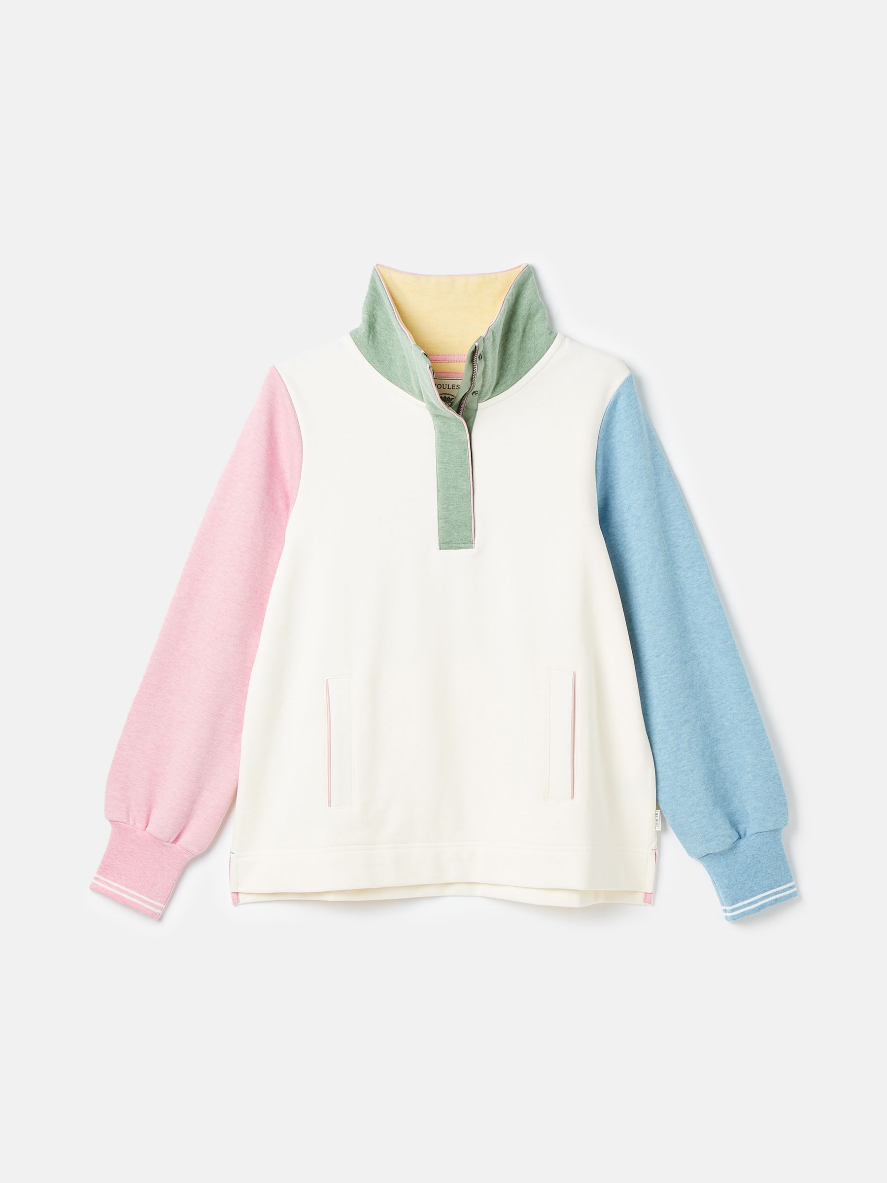 Burnham Multi Funnel Neck Quarter Zip Sweatshirt - Image 9 of 9