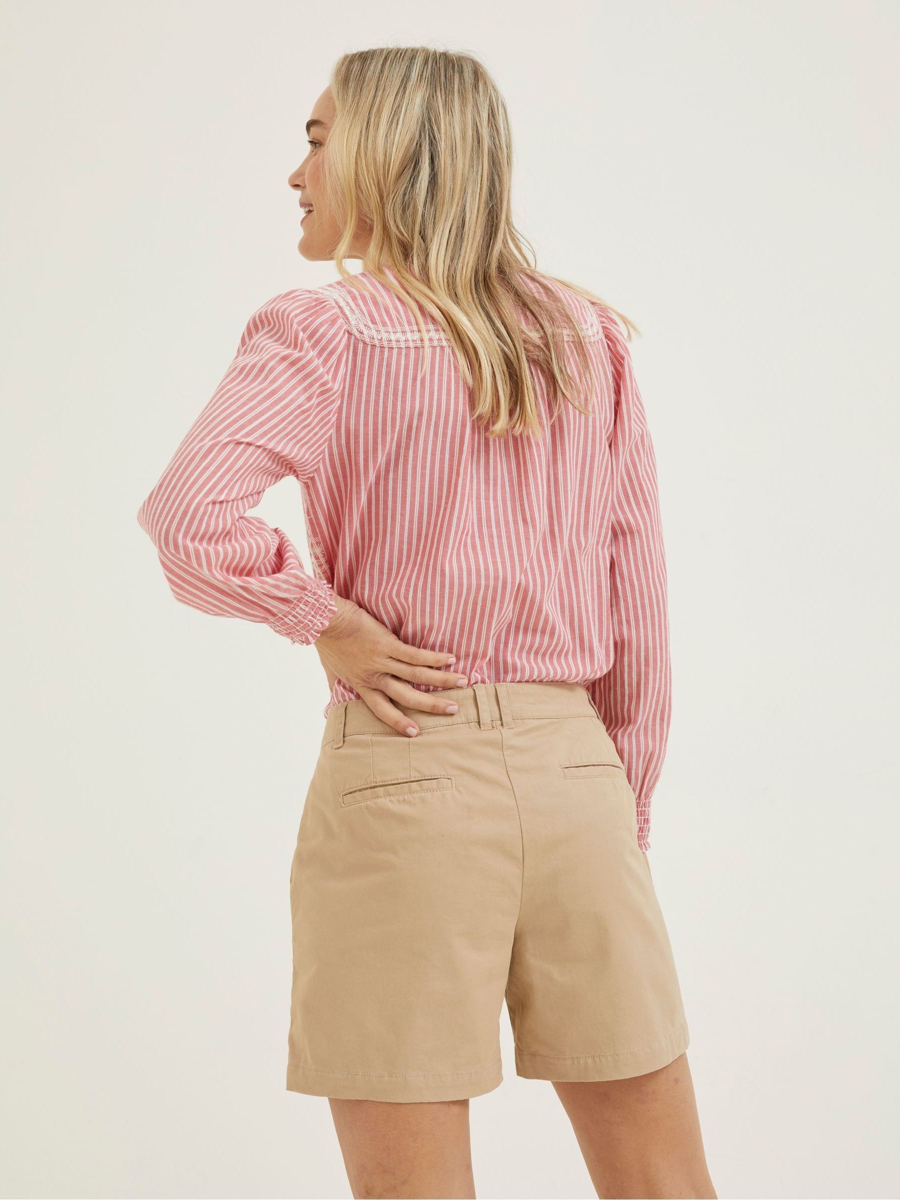 Natural Padstow Chino Shorts - Image 2 of 5