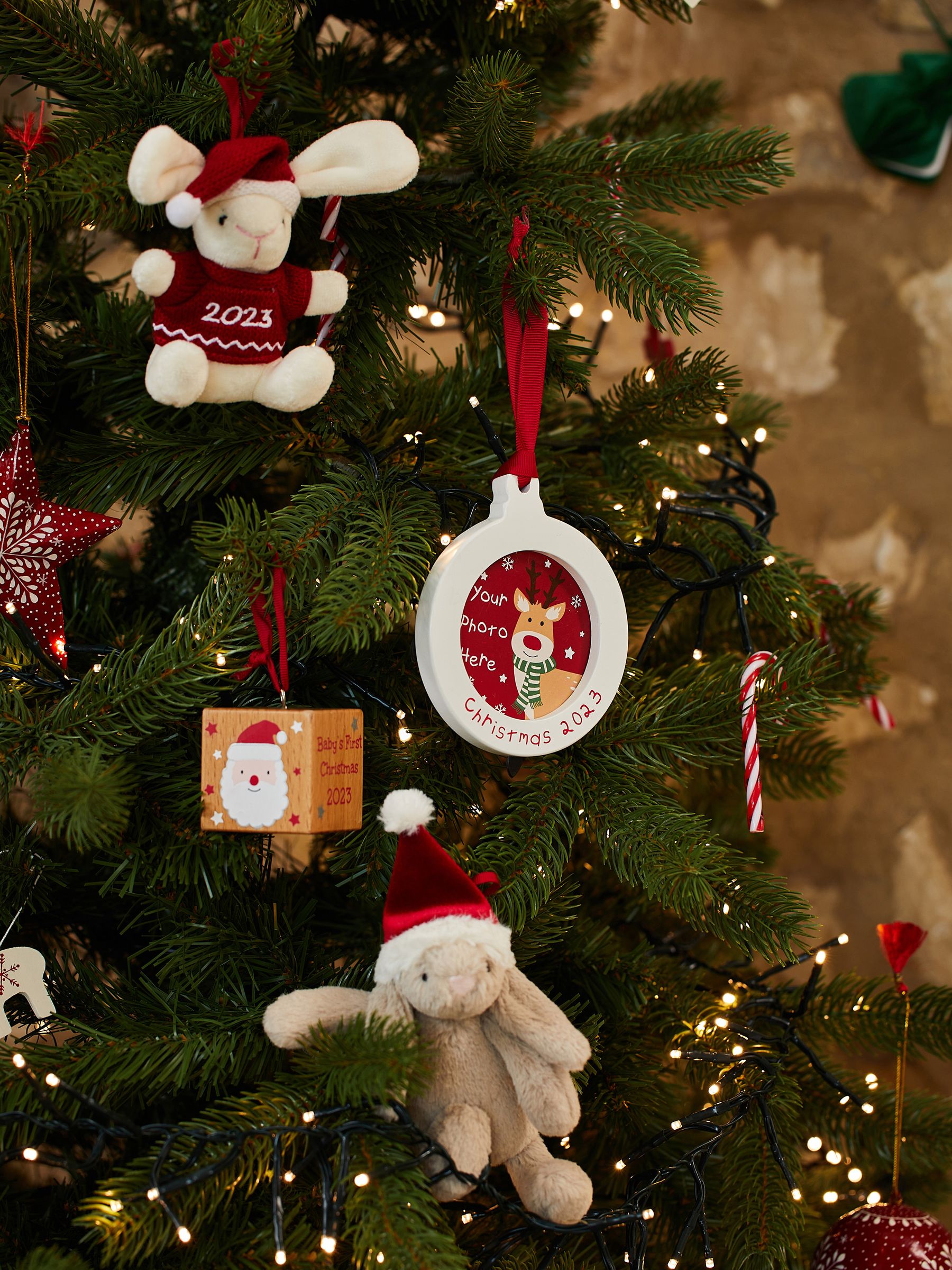 My First Christmas Baby Block Tree Dec - Image 2 of 2