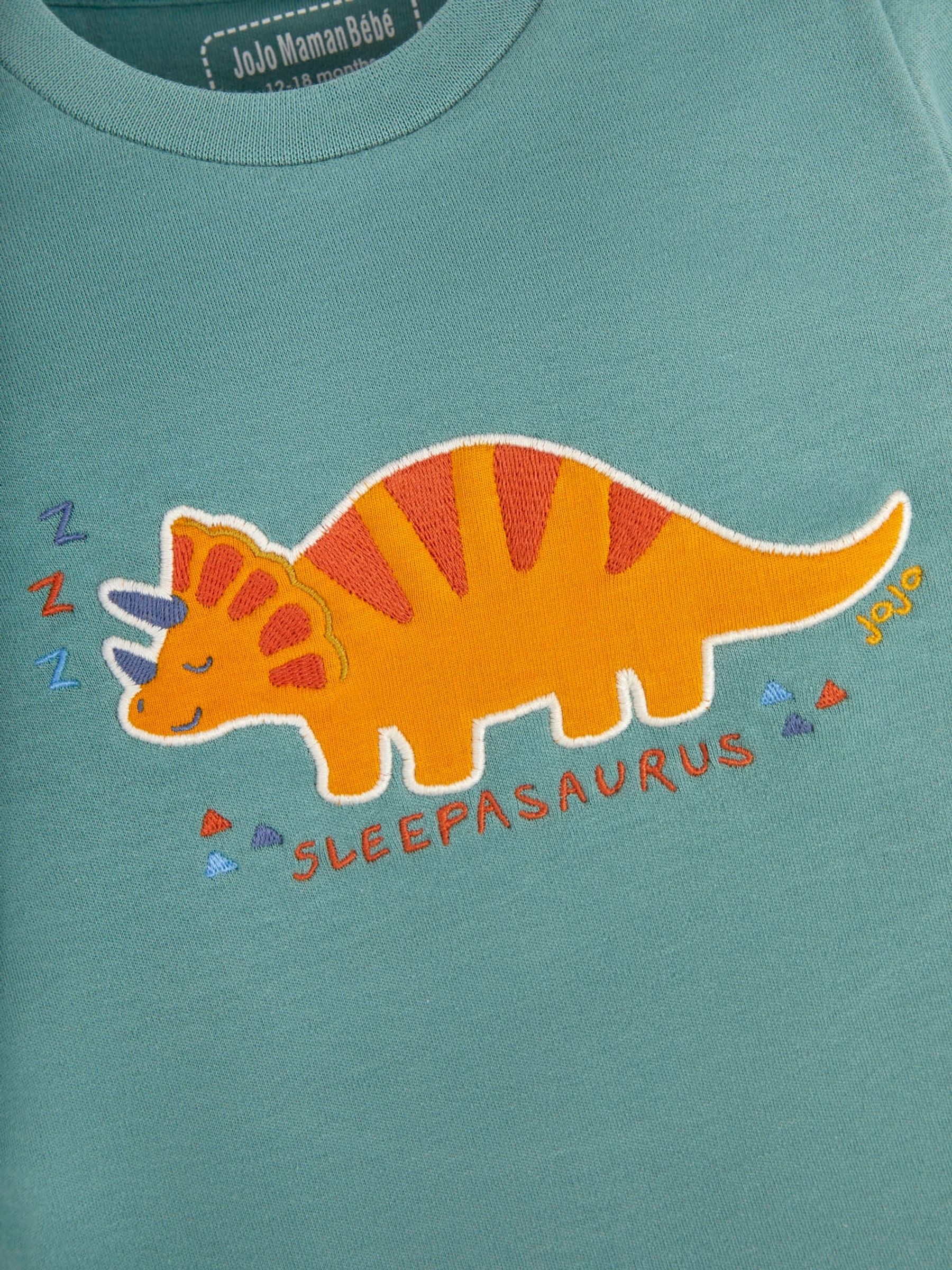 Denim Boys' 2-Pack Dinosaur Jersey Pyjamas - Image 5 of 11