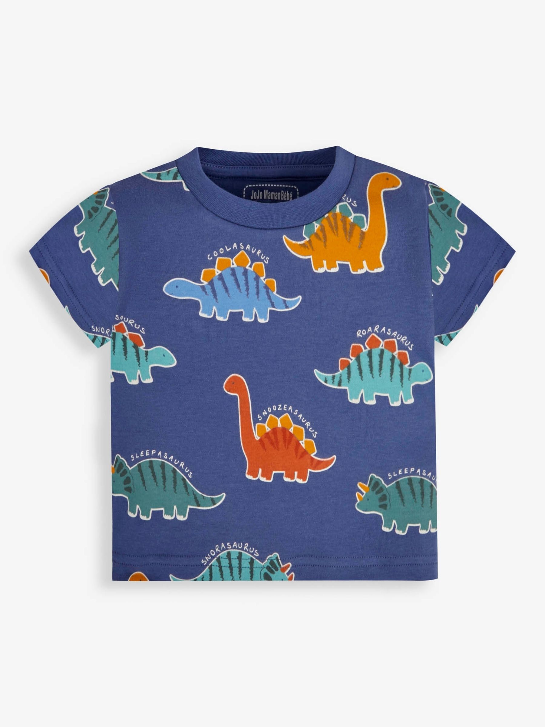 Denim Boys' 2-Pack Dinosaur Jersey Pyjamas - Image 7 of 11