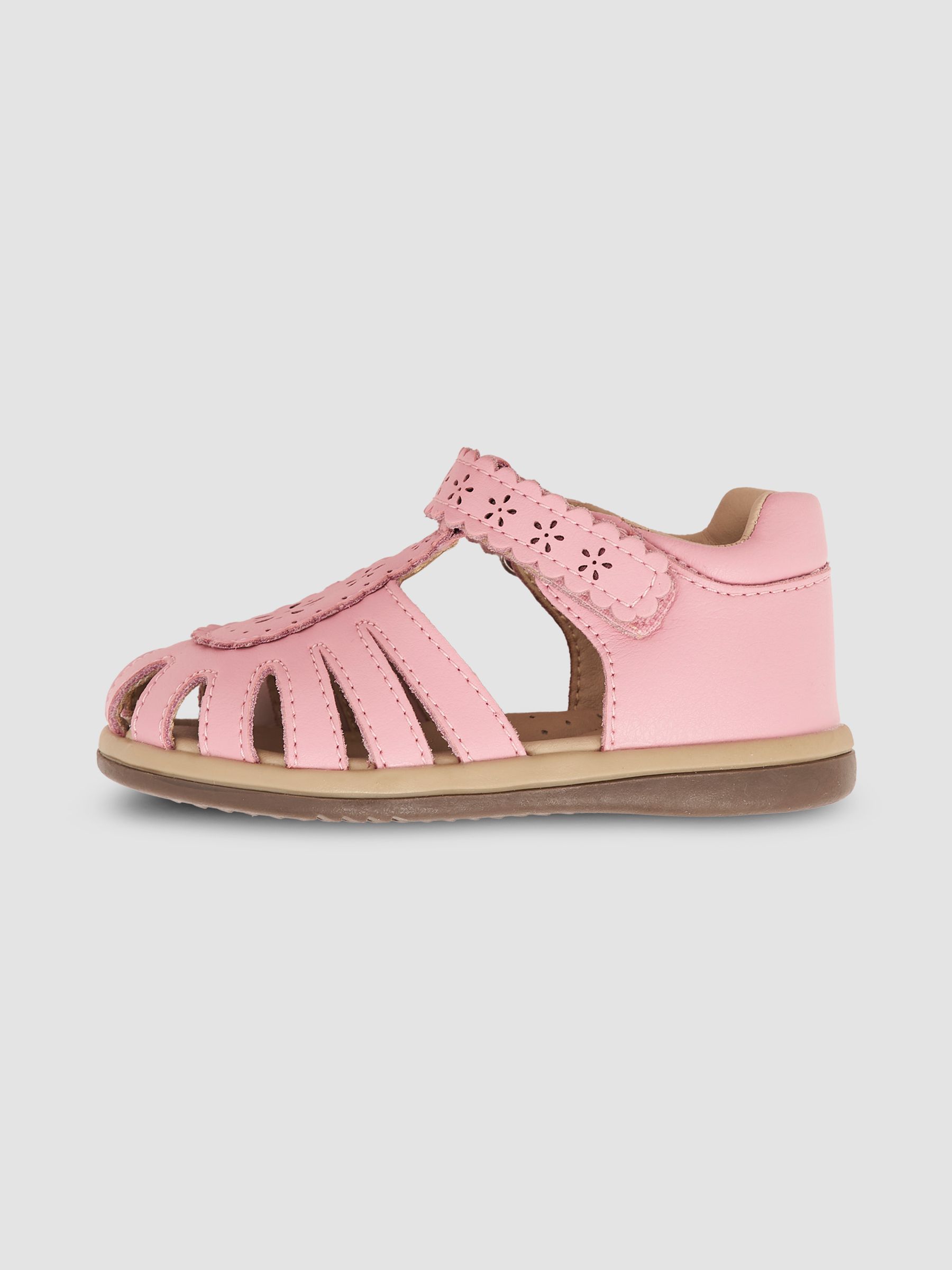 Pink Pretty Leather Closed Toe Sandals - Image 4 of 5