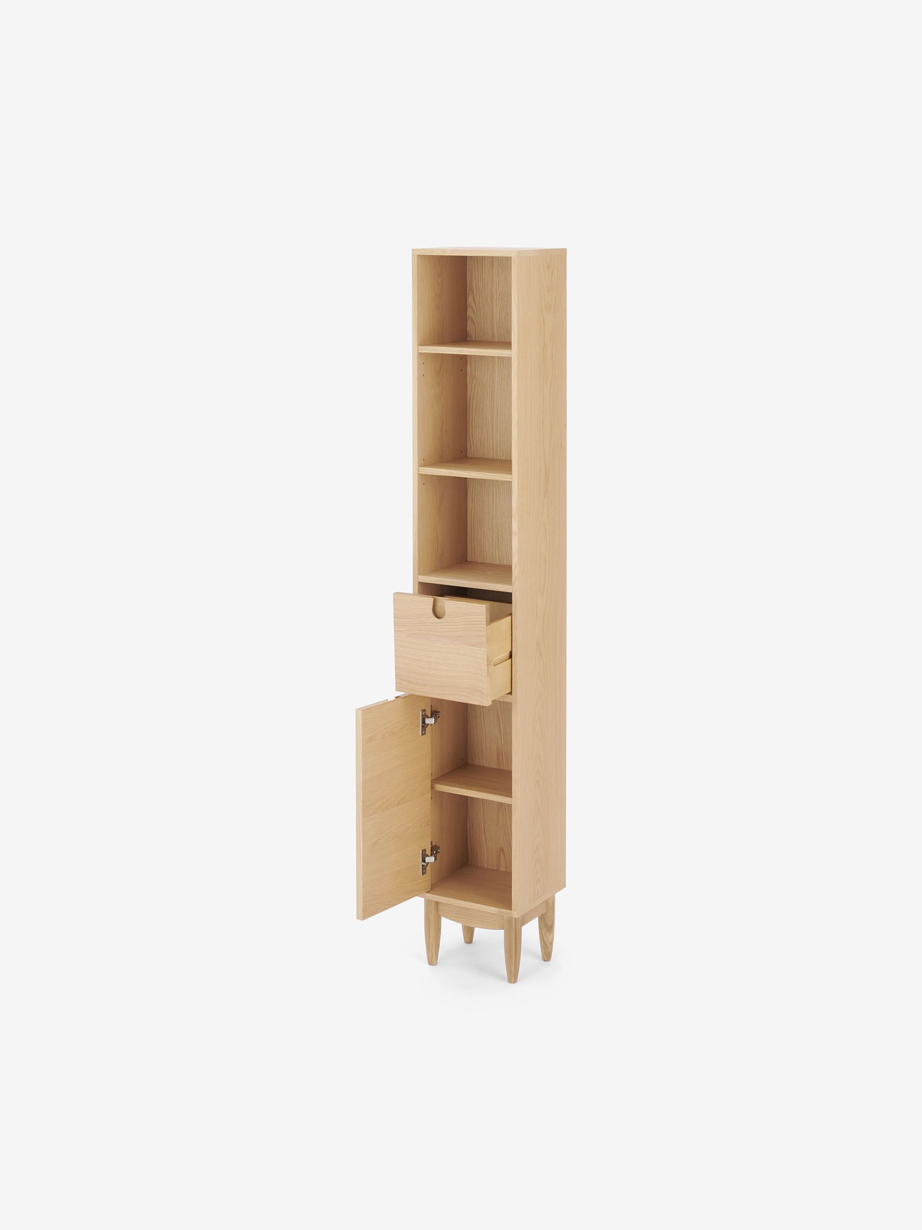 Penn Tall Boy Chest of Drawers in Oak - Image 3 of 4