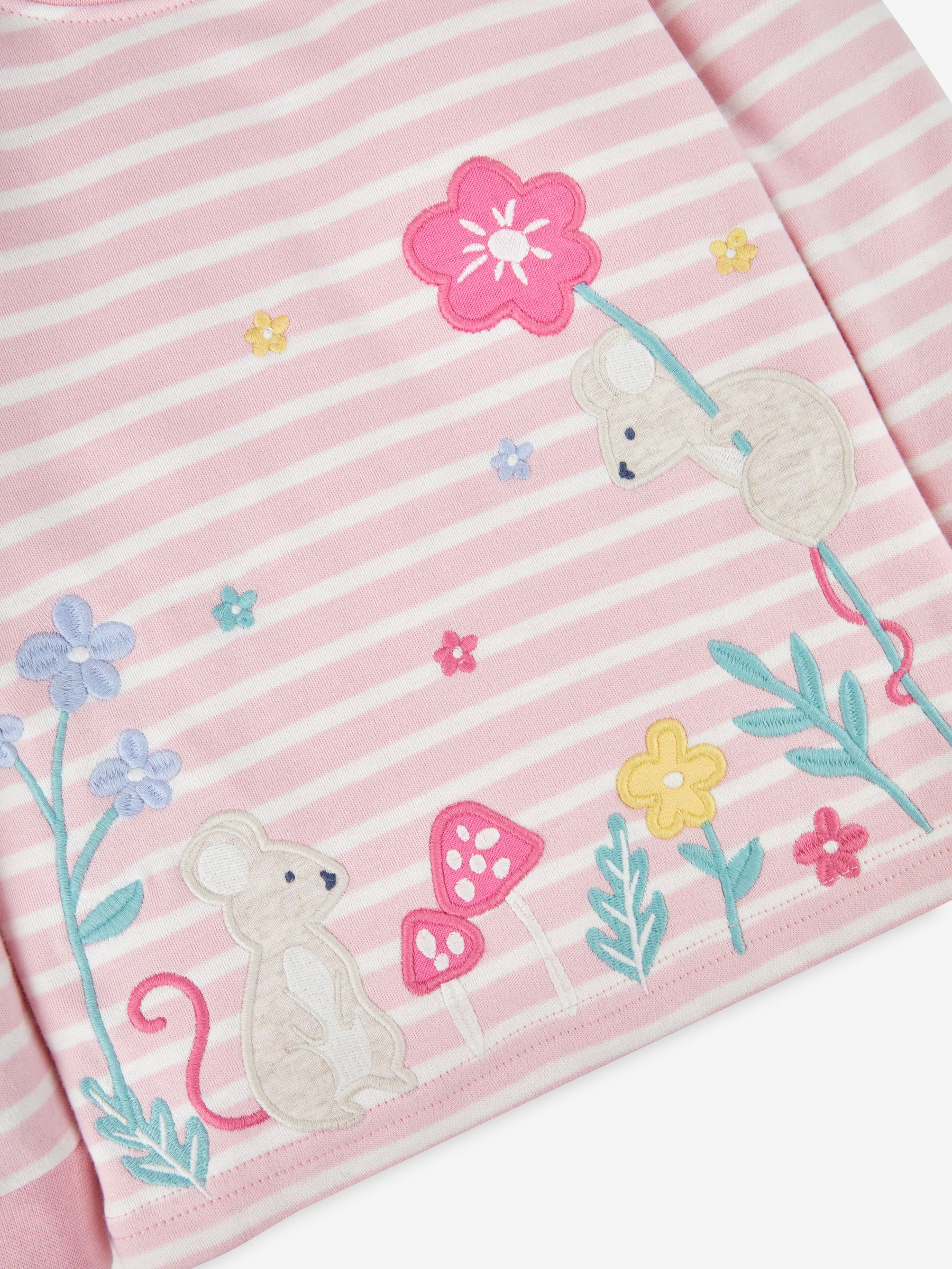 Pink 2-Pack Mouse Jersey Pyjamas - Image 12 of 12