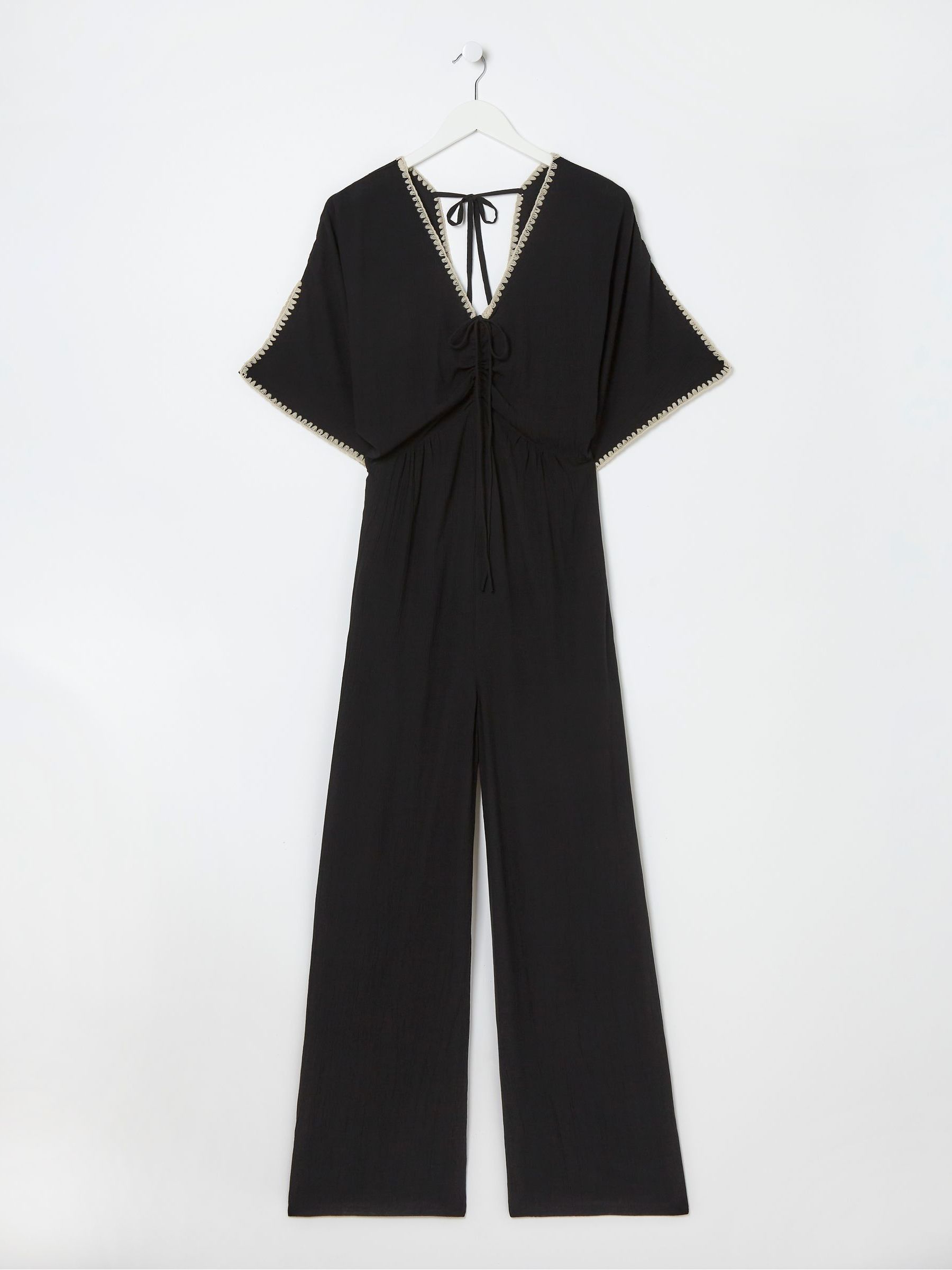 Selene Black Beach Jumpsuit - Image 6 of 6