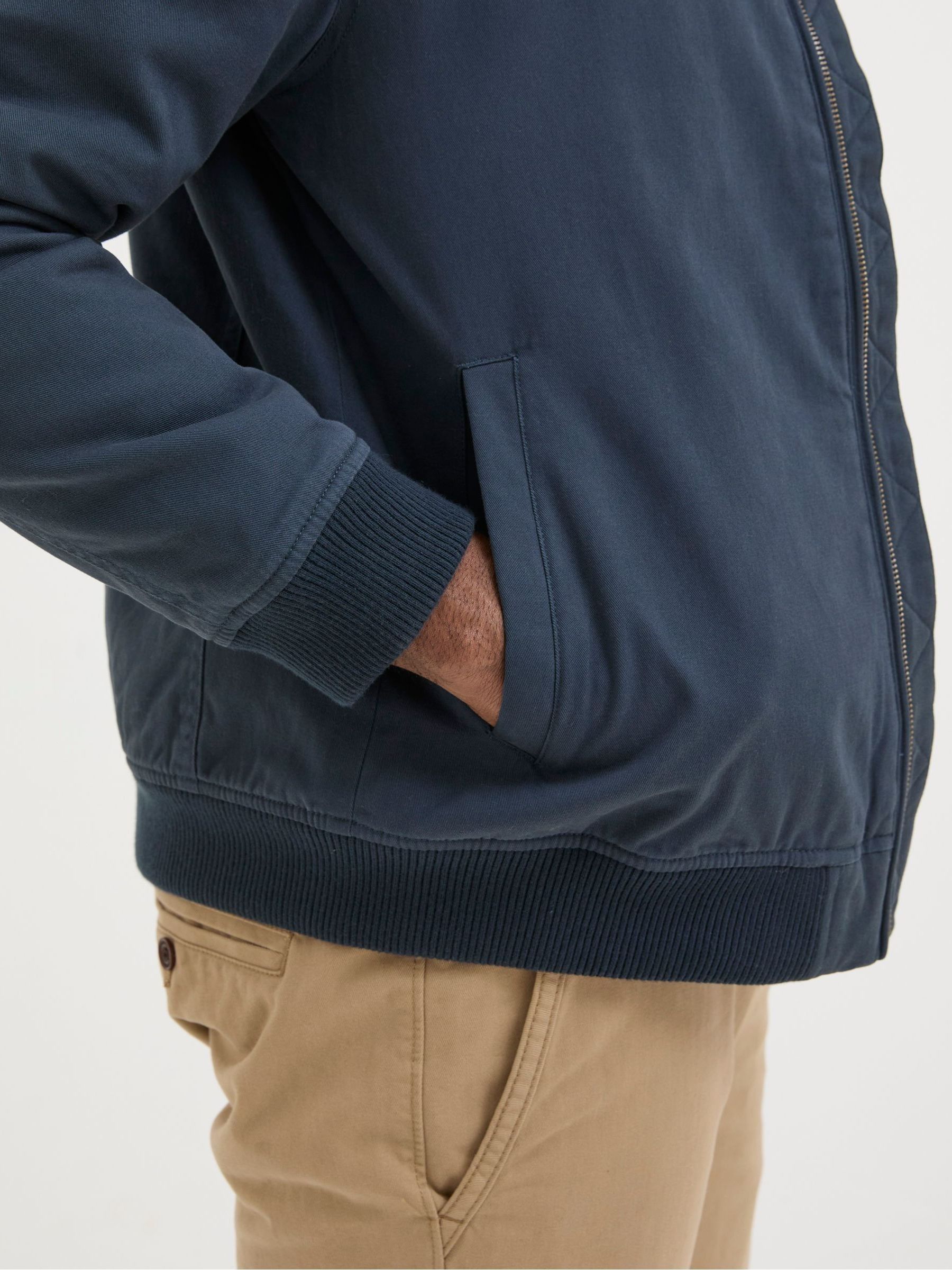 Chester Blue Bomber Jacket - Image 4 of 6