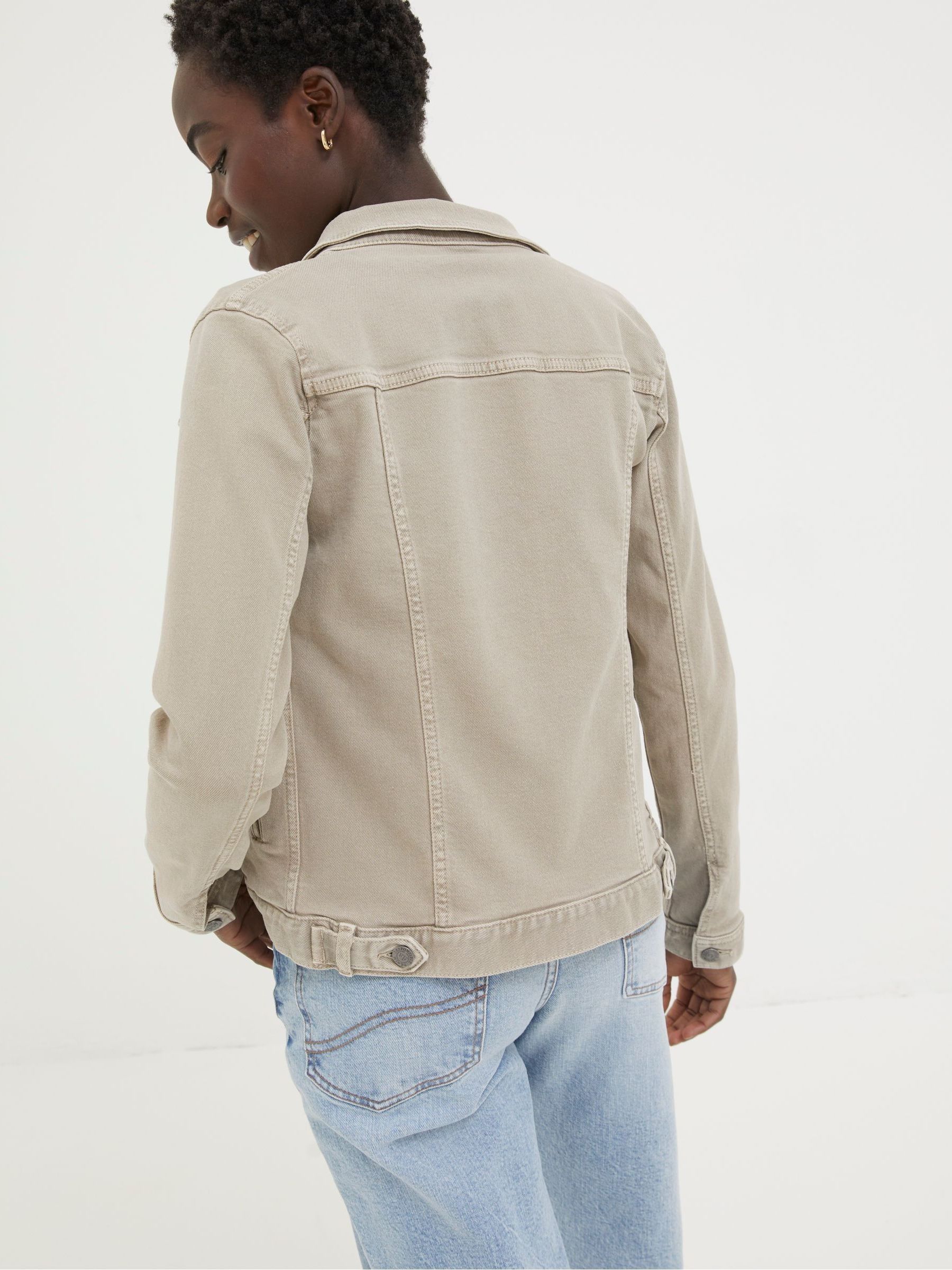 Tasha Natural Denim Jacket - Image 2 of 5