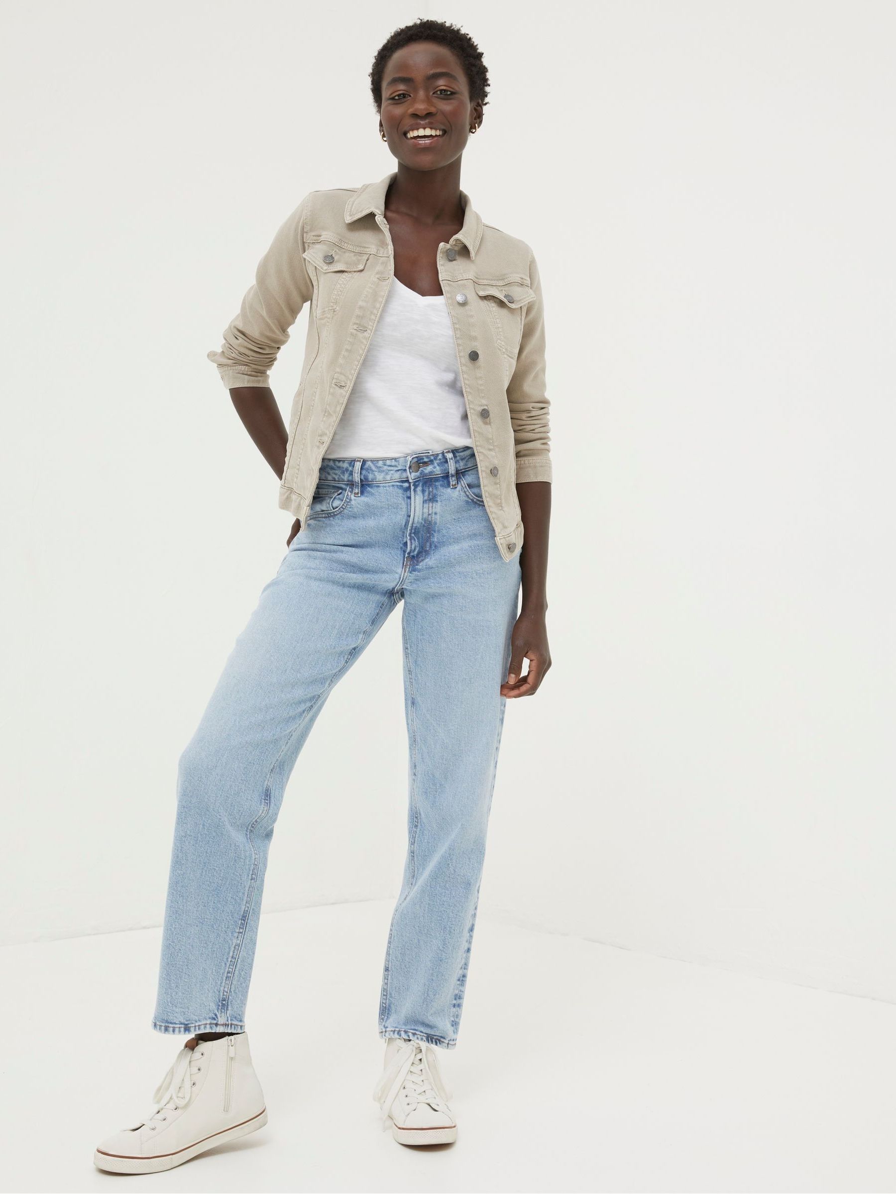 Tasha Natural Denim Jacket - Image 3 of 5