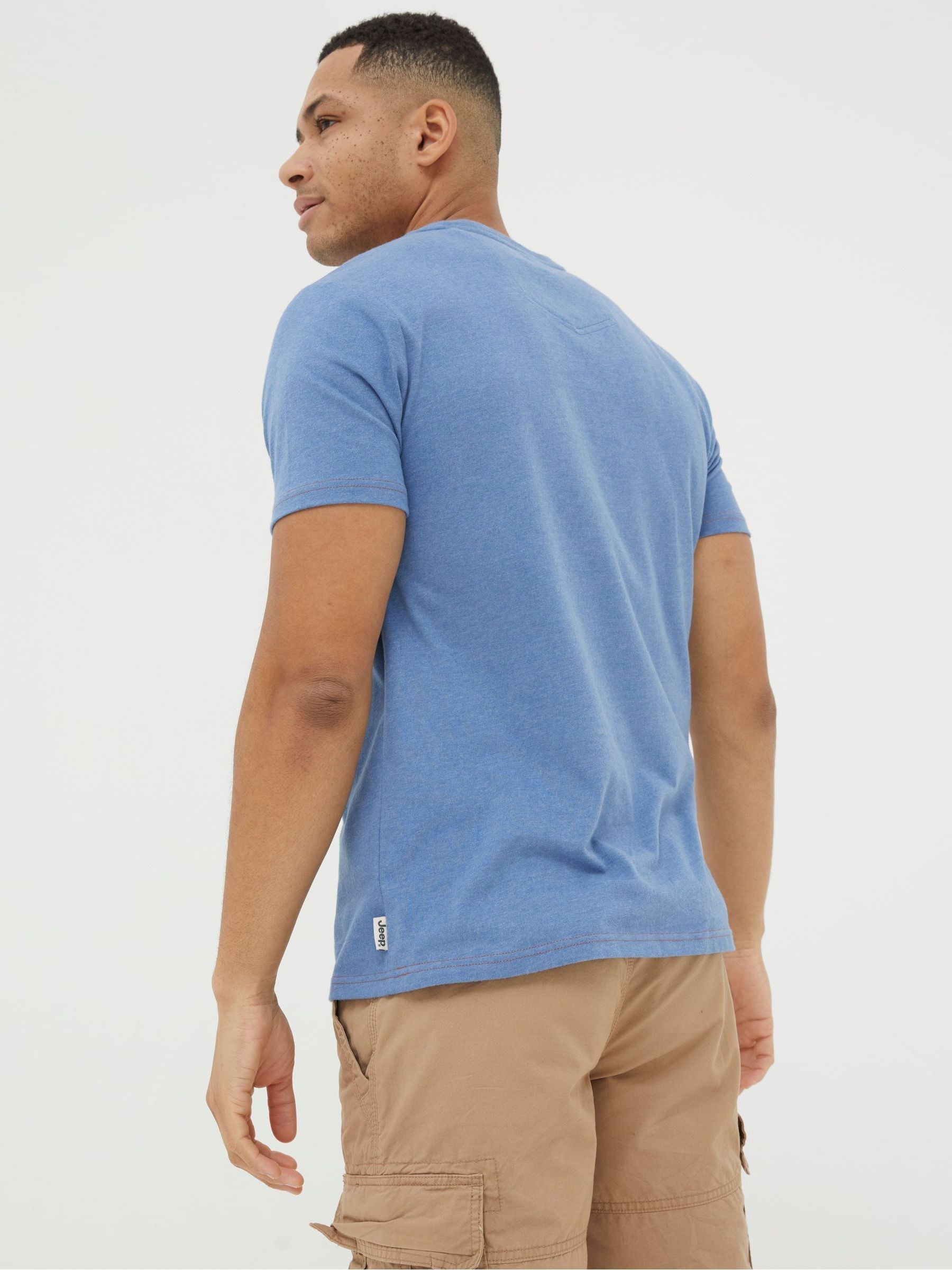 Blue Jeep Photo T-Shirt - Image 2 of 4