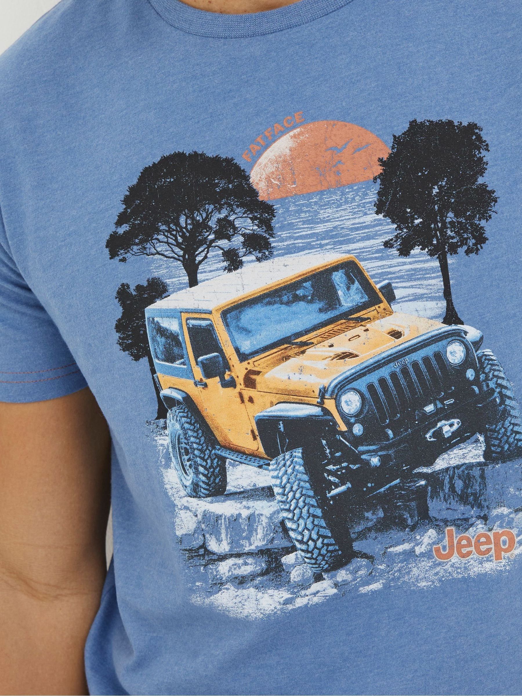 Blue Jeep Photo T-Shirt - Image 3 of 4