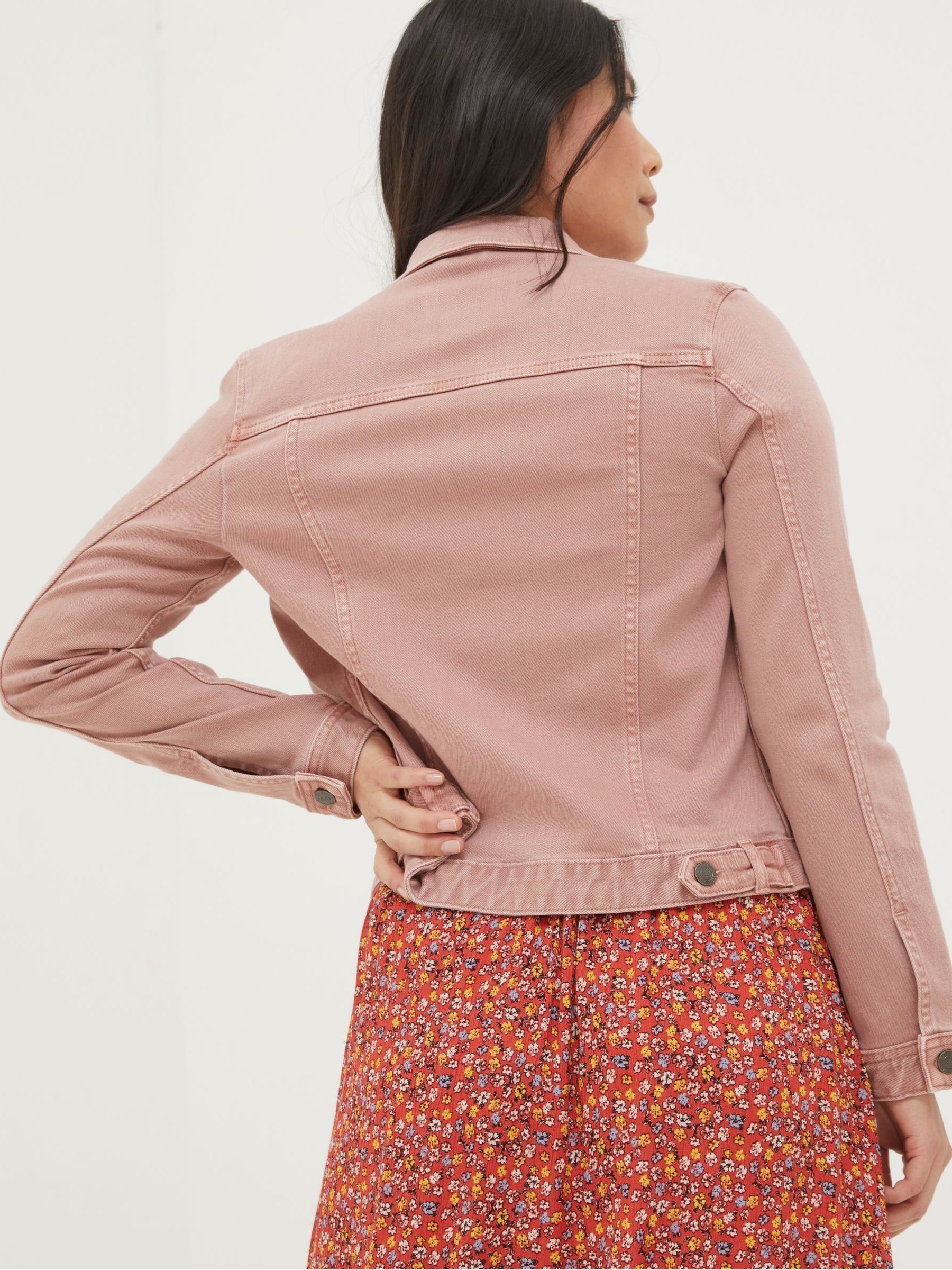 Tasha Pink Denim Jacket - Image 2 of 5