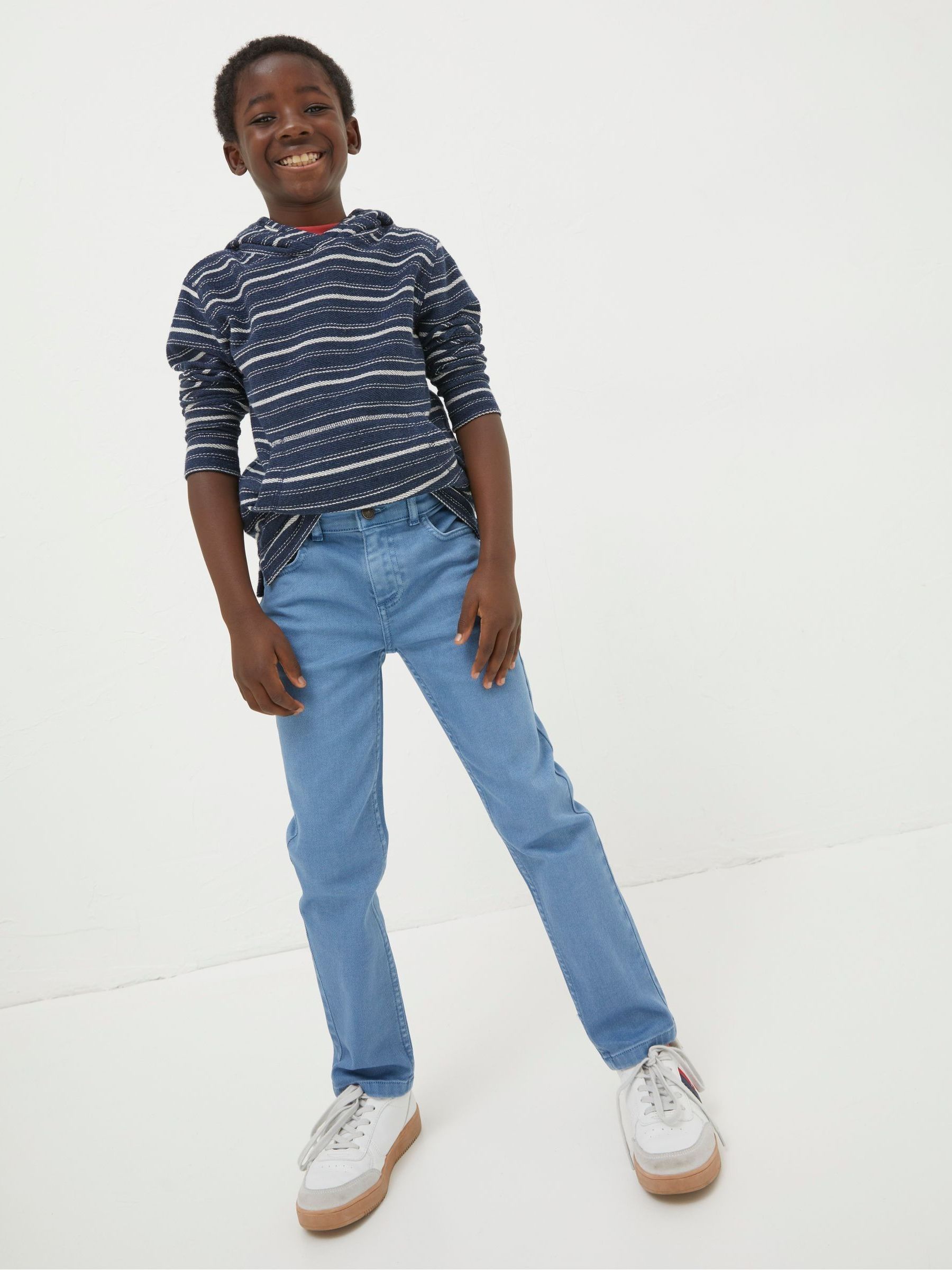 Falmer Blue 5 Pocket Trousers - Image 3 of 4